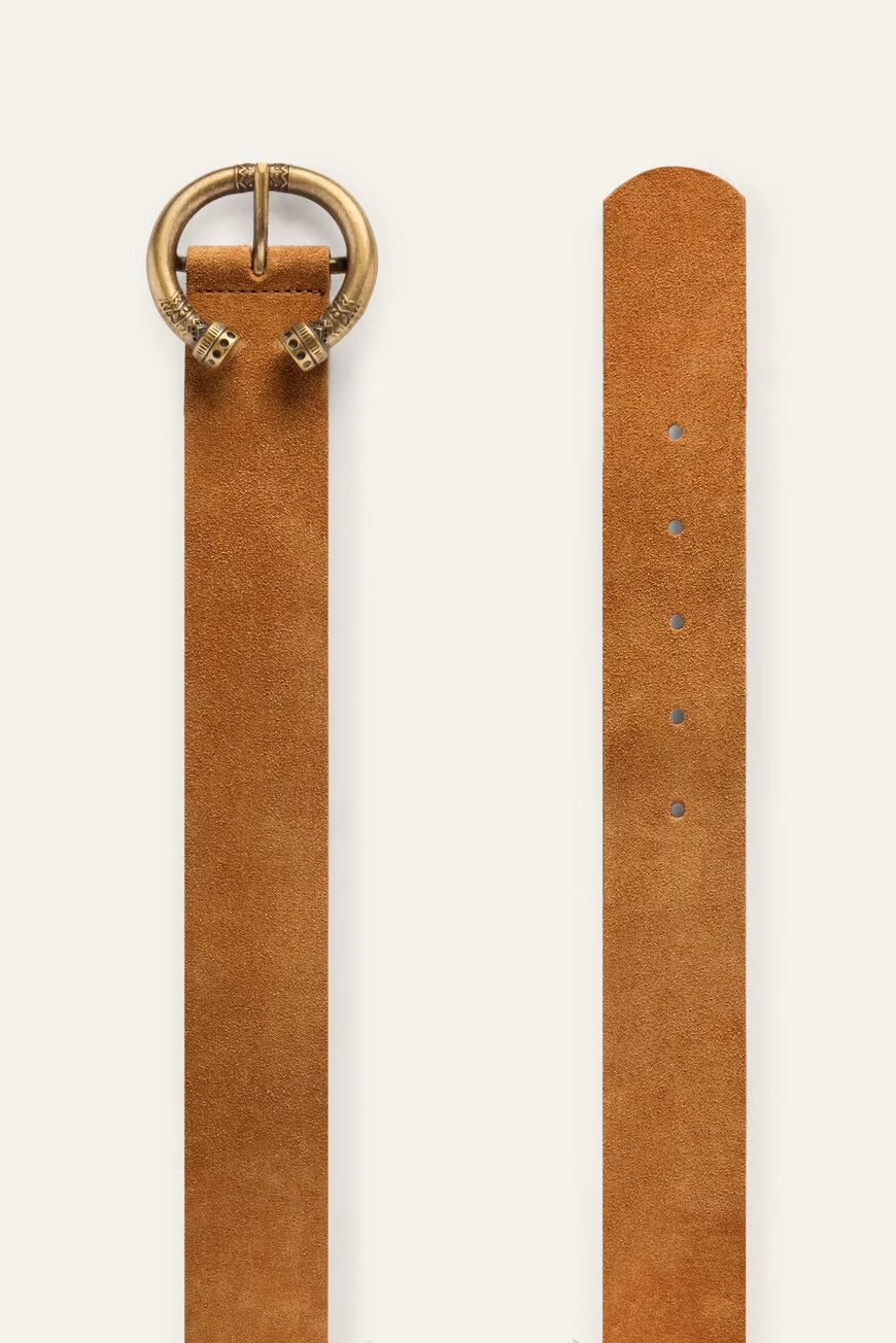 BA&SH - Barla cognac belt