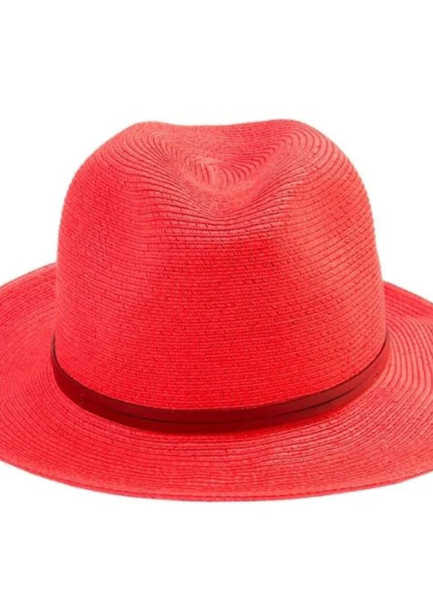 Travaux En Cours - RED Borsalino Hat Leather Strap