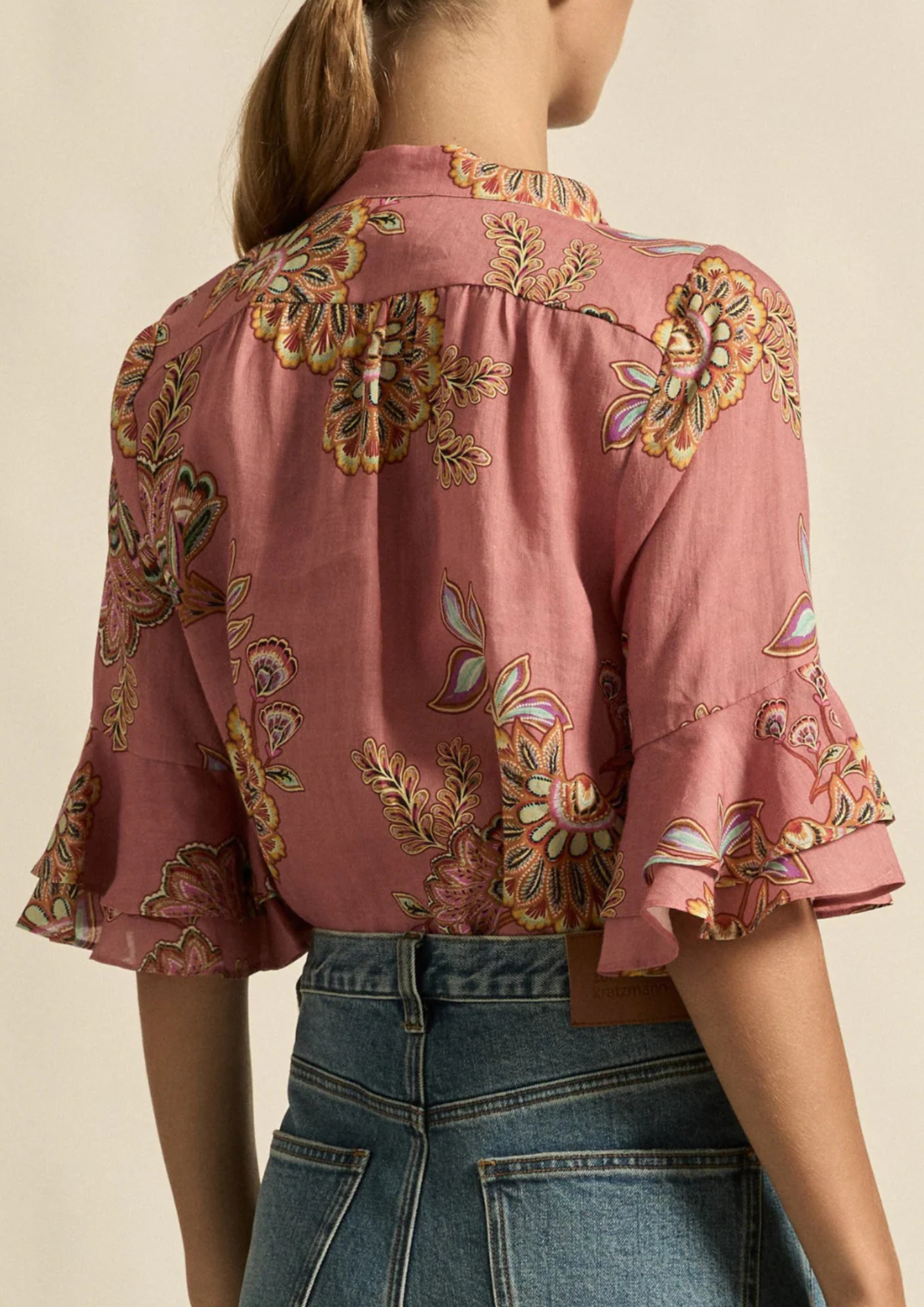 Zoe Kratzmann Fluctuate Top - Kgari Bloom