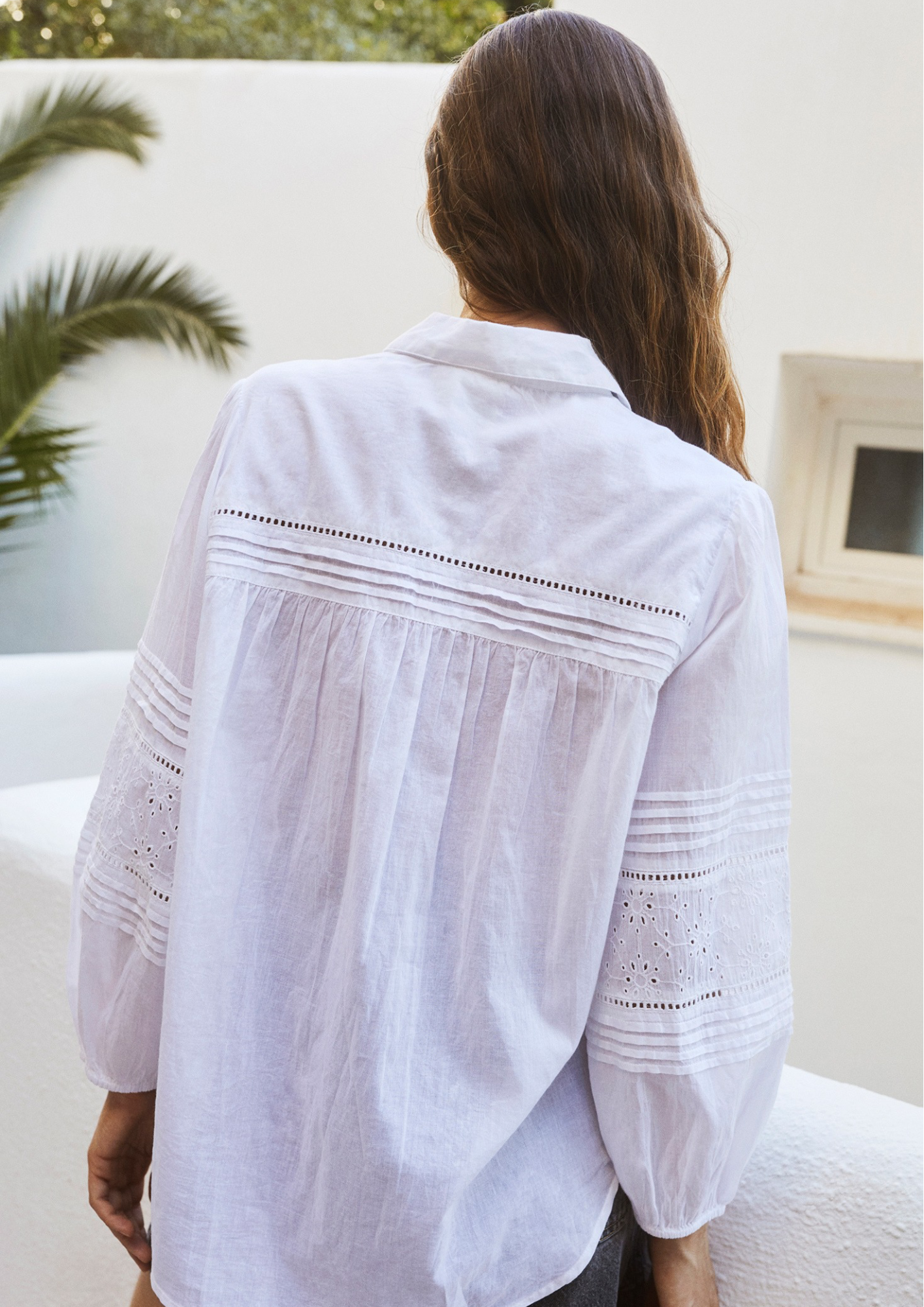 Indi & Cold Blanco 100% Organic Cotton Woven Shirt