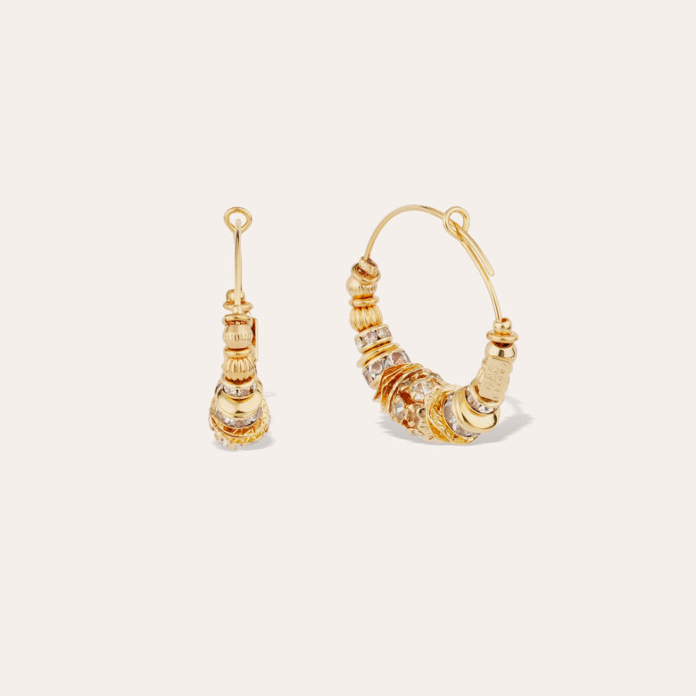 GAS BIJOUX - Aloha Mini Hoop Earrings