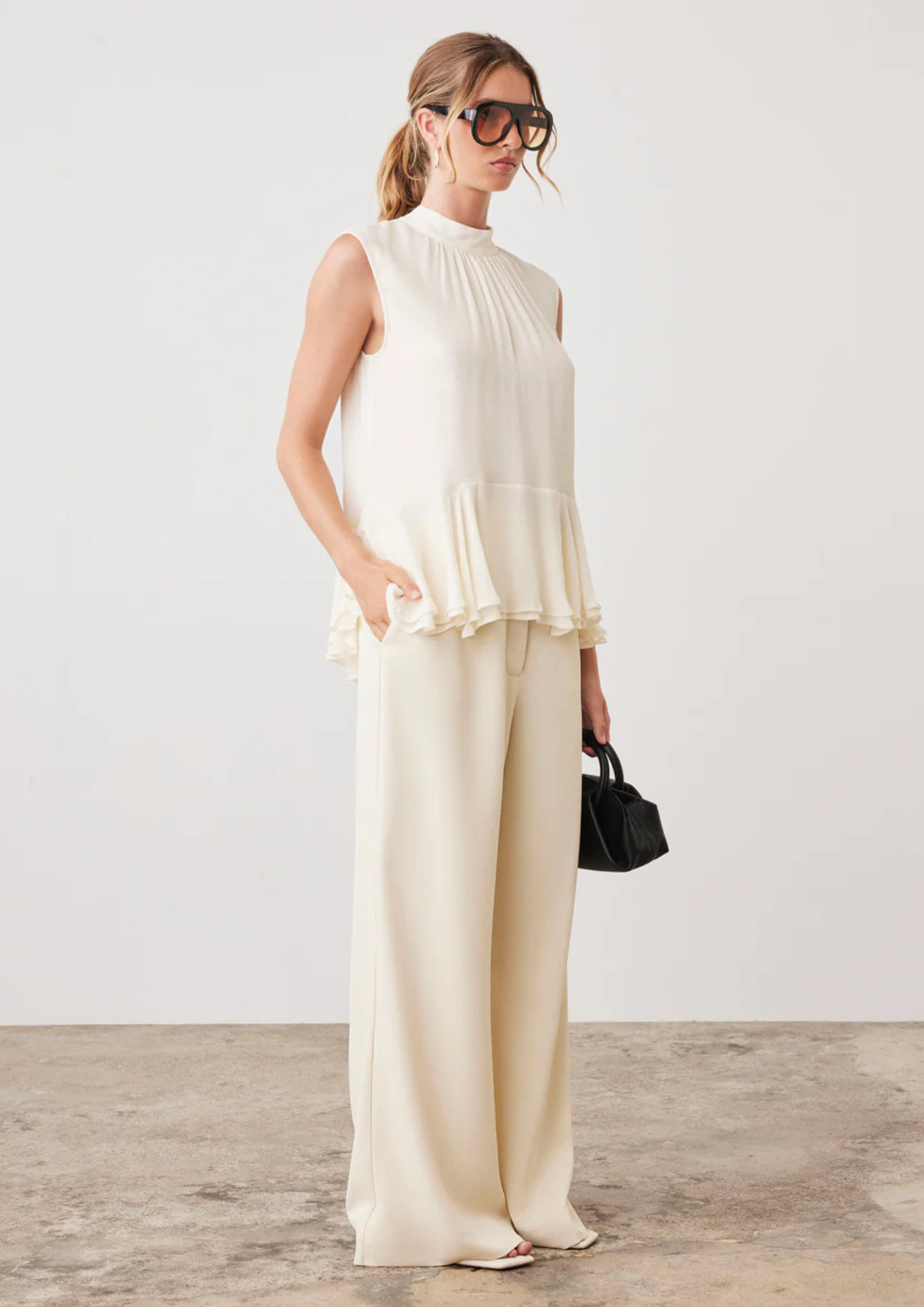 Esmaee Sanctuary Blouse - Ivory