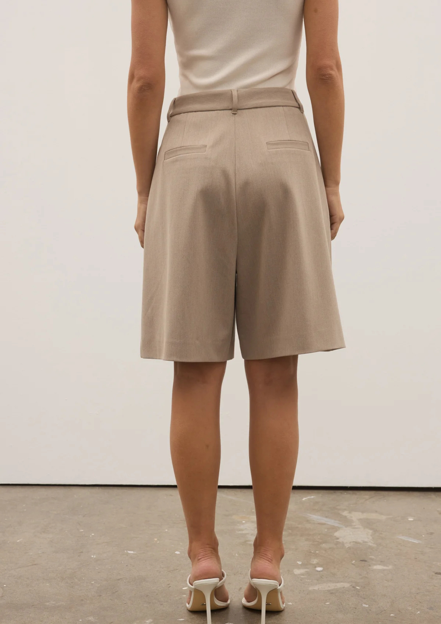 Bayse Mika Shorts - Stone