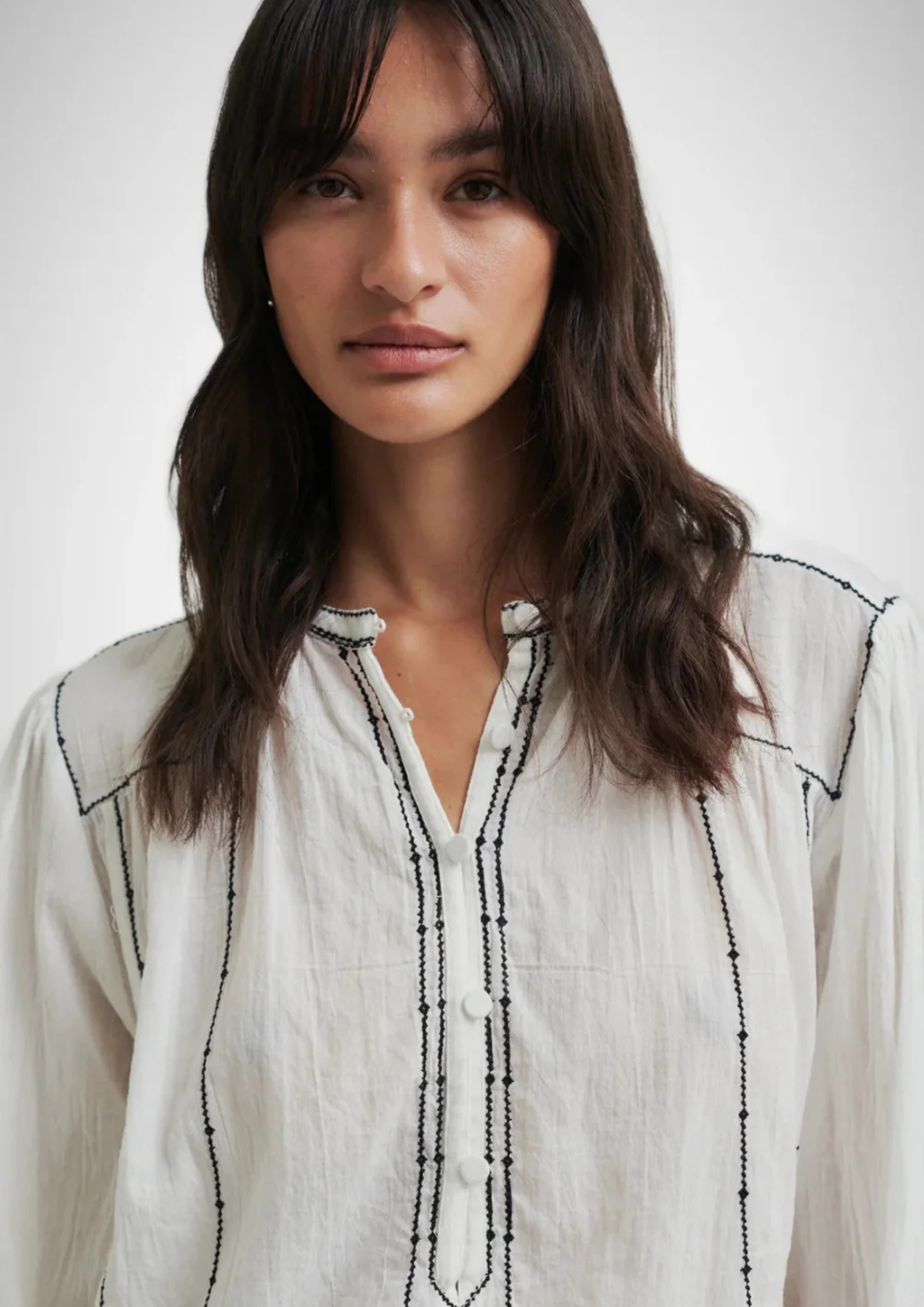 Second Female Belvista Blouse - White Alyssum
