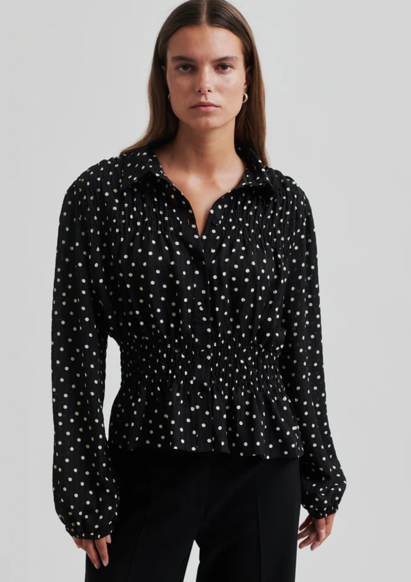 Second Female Tuva Spot Print Shirt