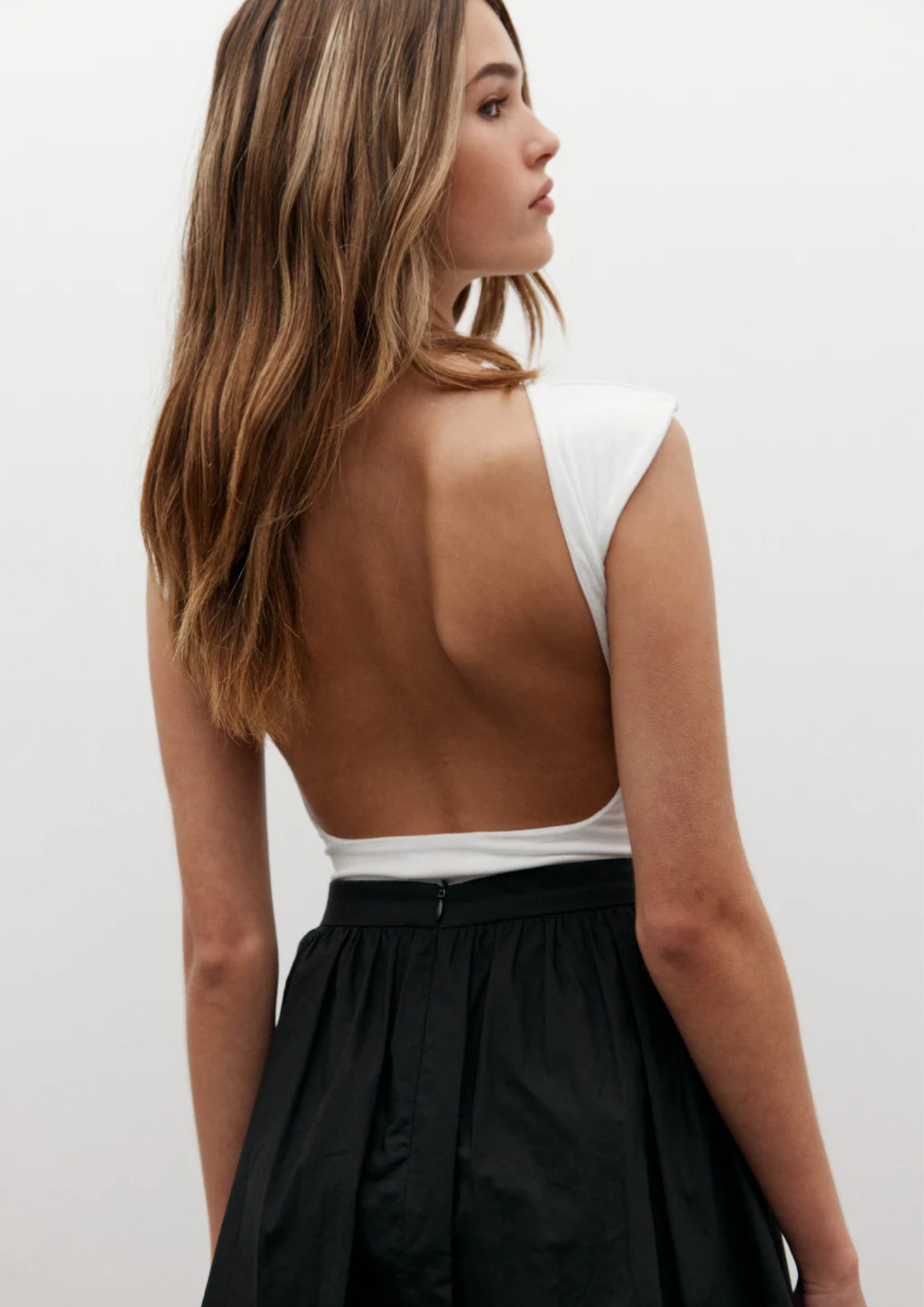 BAYSE - Tamara Bodysuit - White
