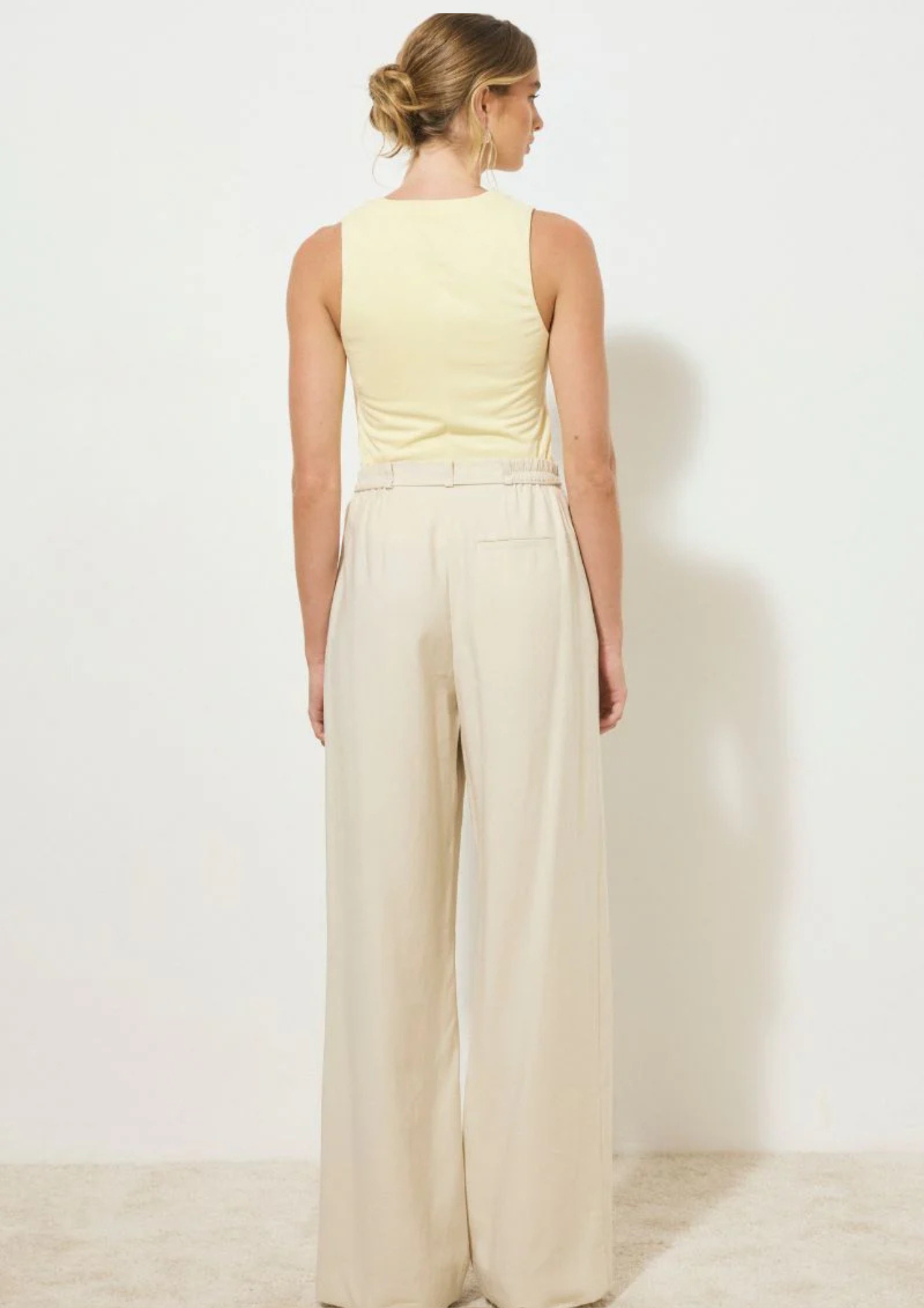 MON RENN Ritual Pant - Natural