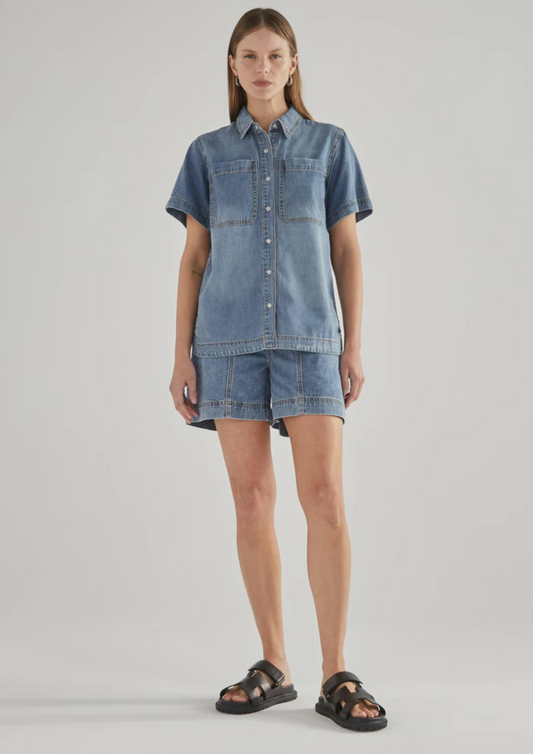 Dricoper - Frida Denim Shorts Rodeo Blue
