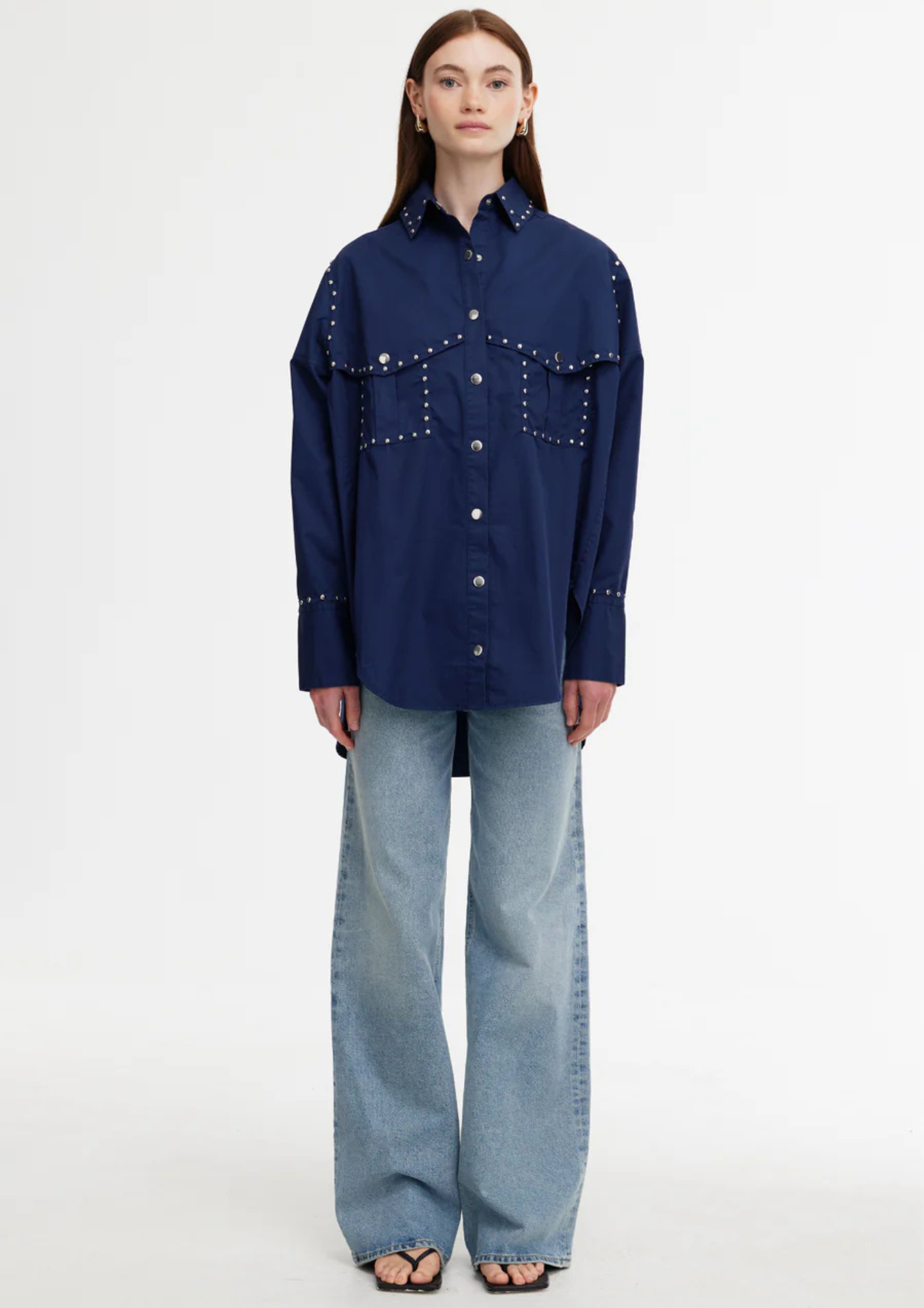 Kinney Ashley Shirt - Indigo