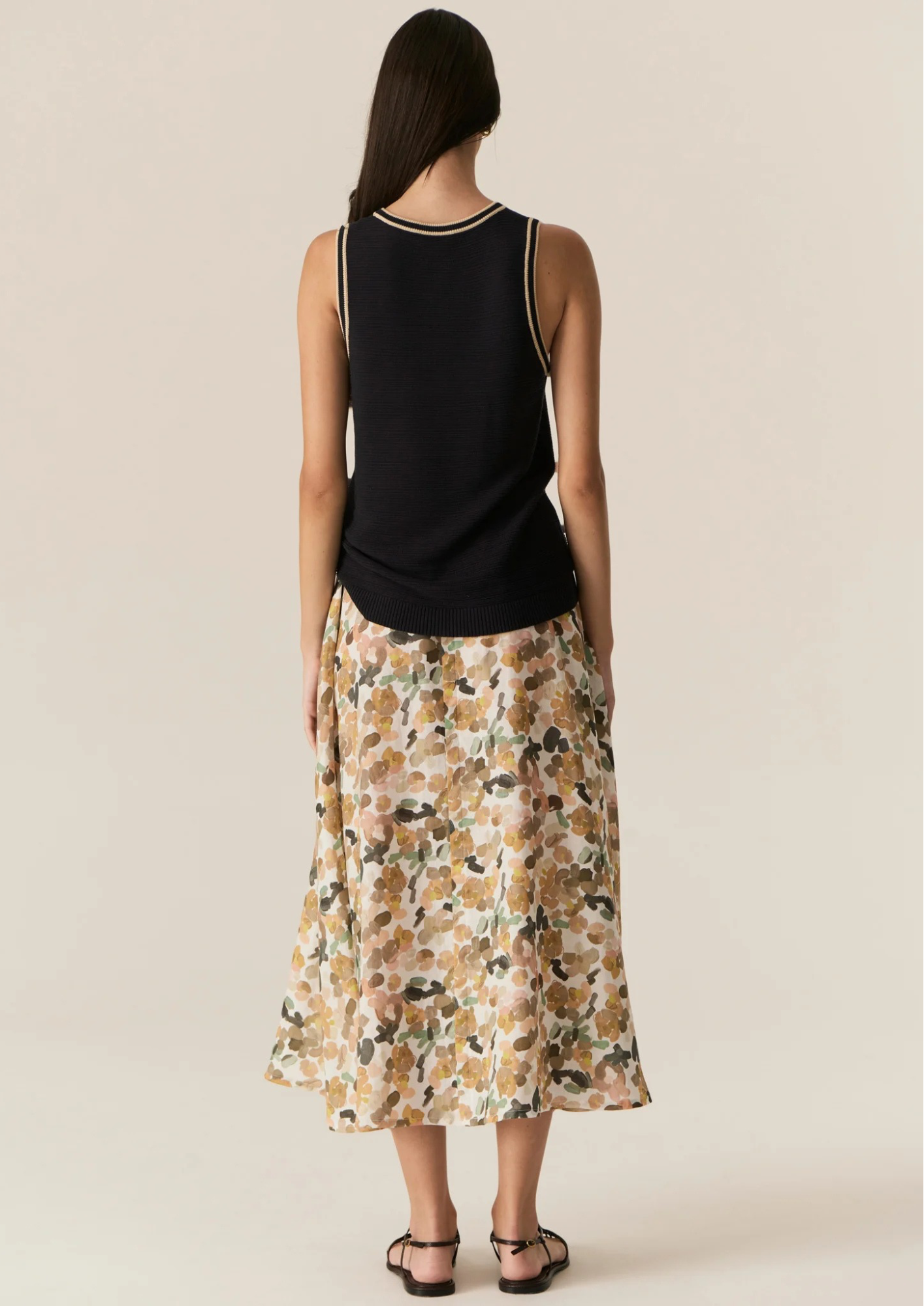 POL Speckle Skirt - Speckle Print