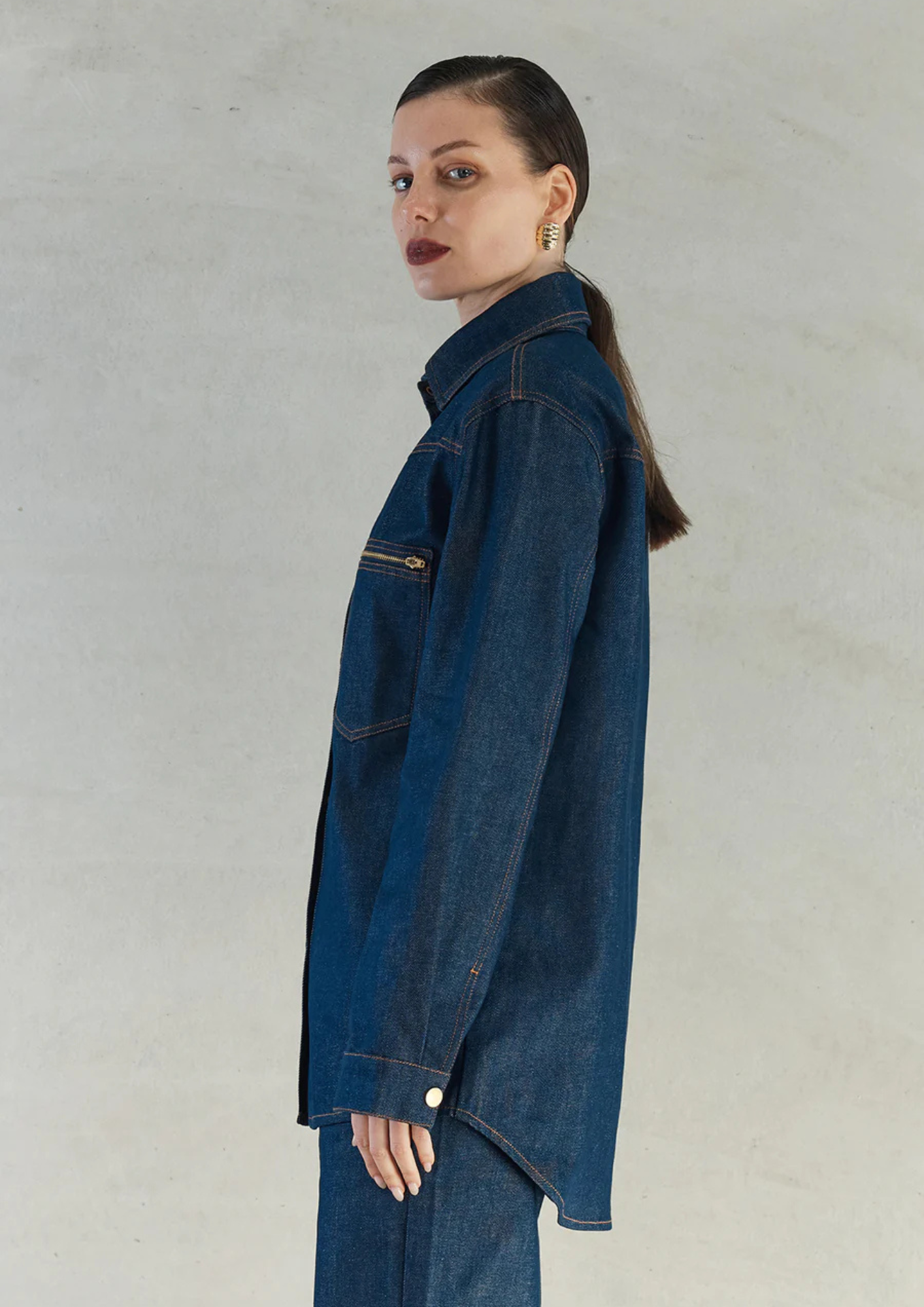 Sofia Irina - Josefina Denim Shirt - Indigo
