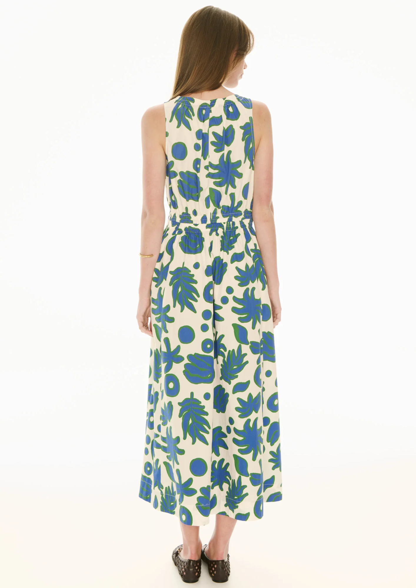 POL Clothing Jaine Tank Dress - Donut Palm