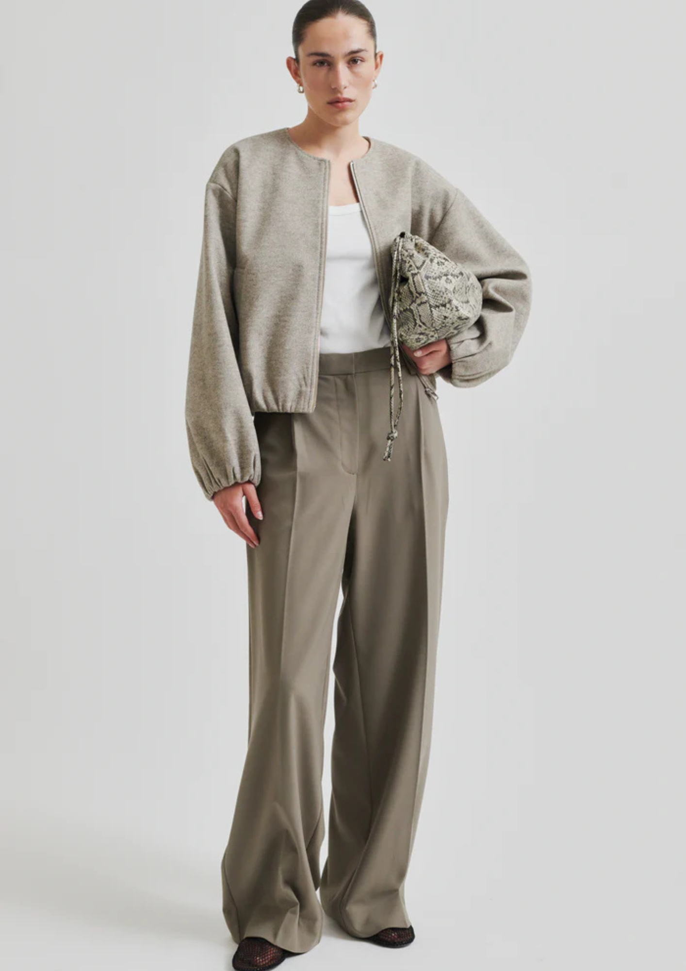 Second Female Carlane Relaxed Pant - Fallen Rock