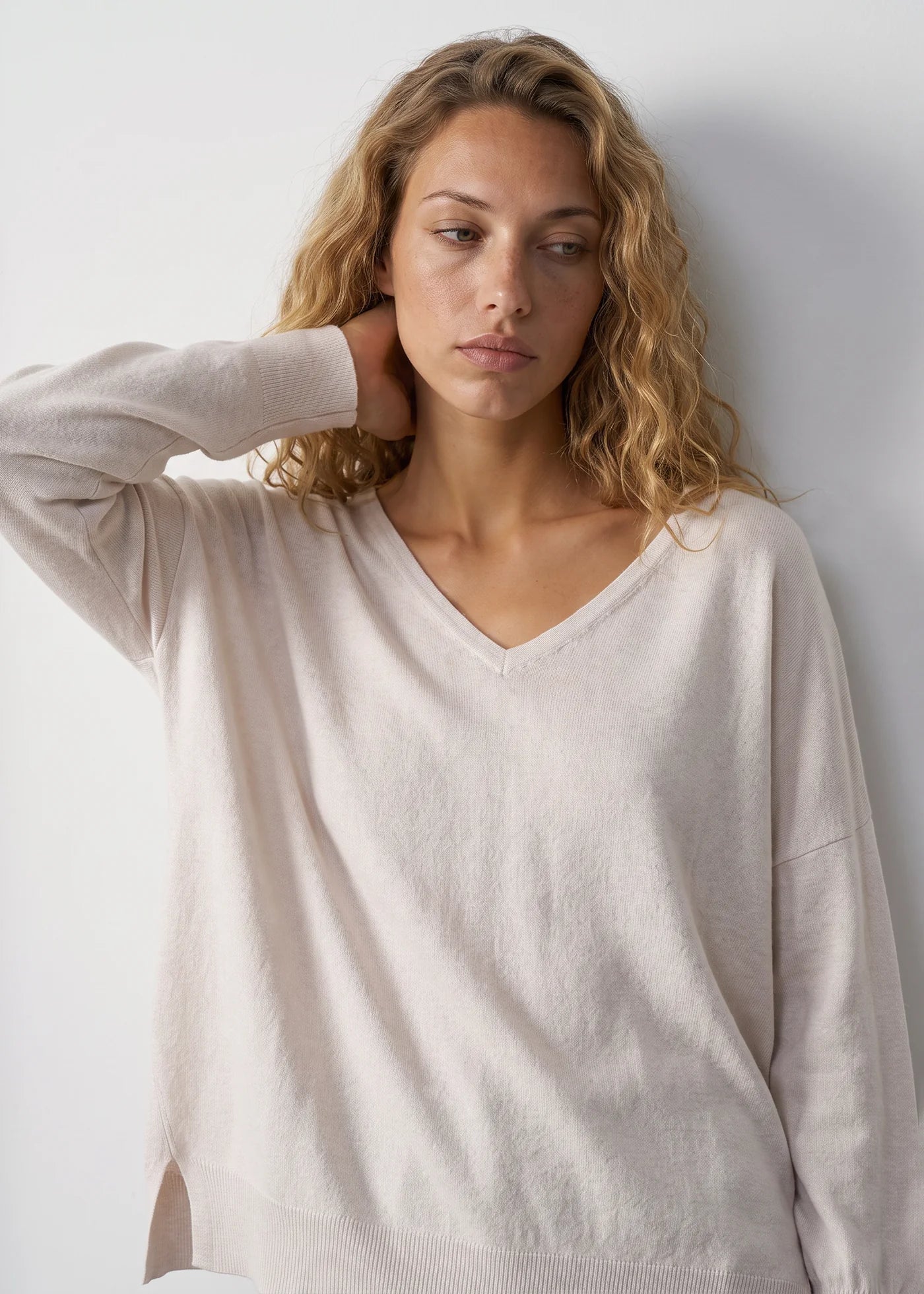 Alete Threads The V Sweater Ivy