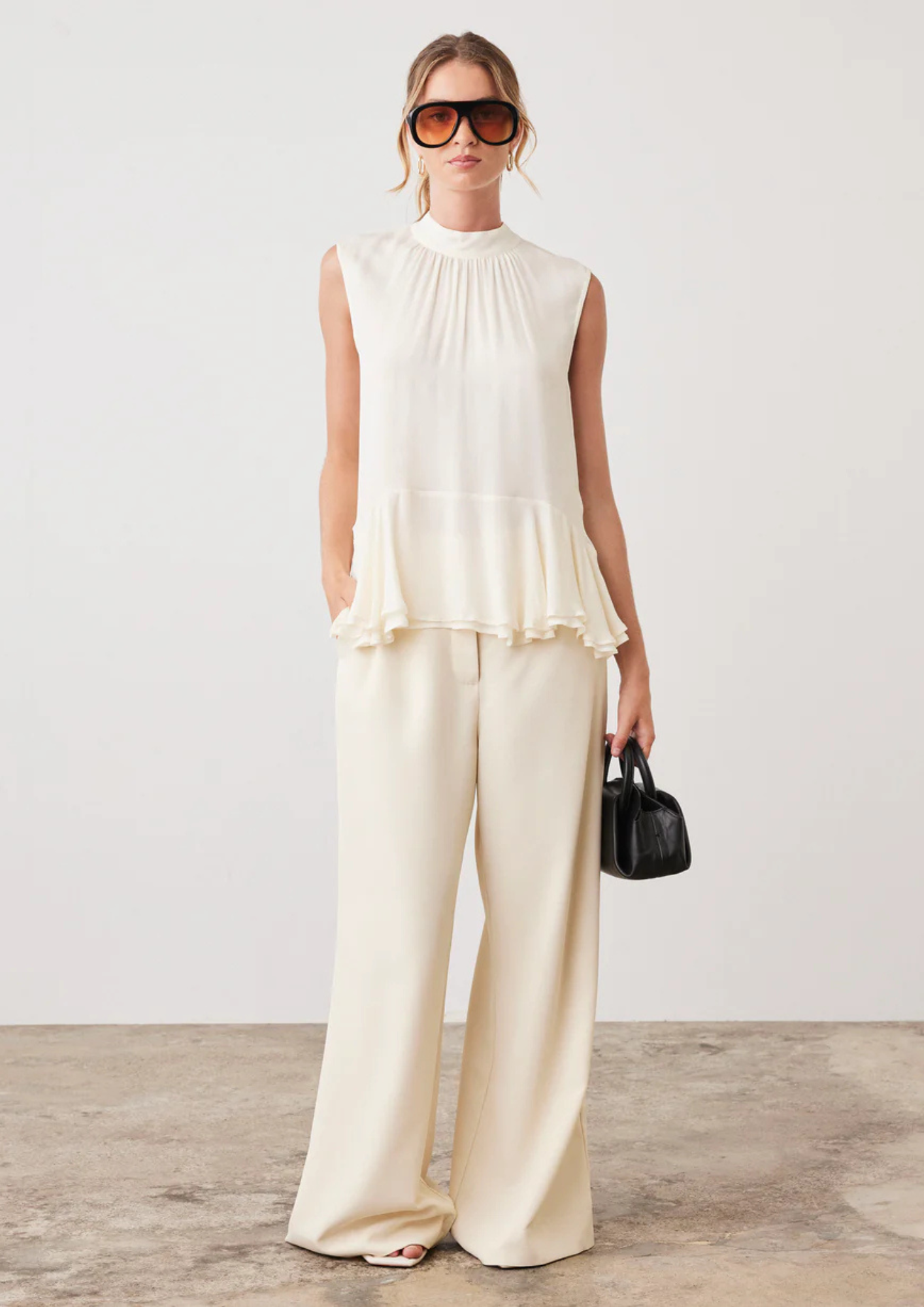 Esmaee Sanctuary Blouse - Ivory