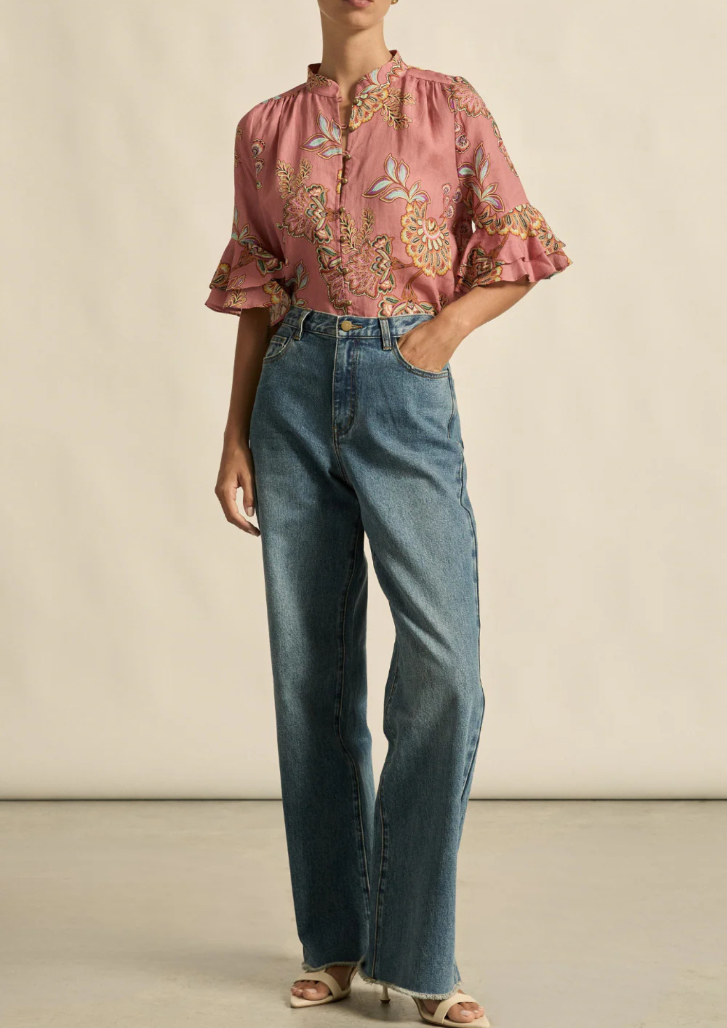 Zoe Kratzmann Fluctuate Top - Kgari Bloom