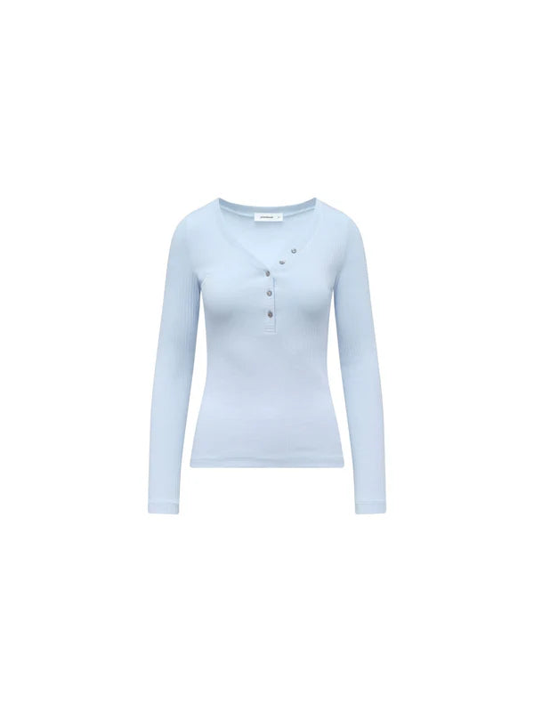 JACKANDMOOKI Harlow Henley - Baby Blue