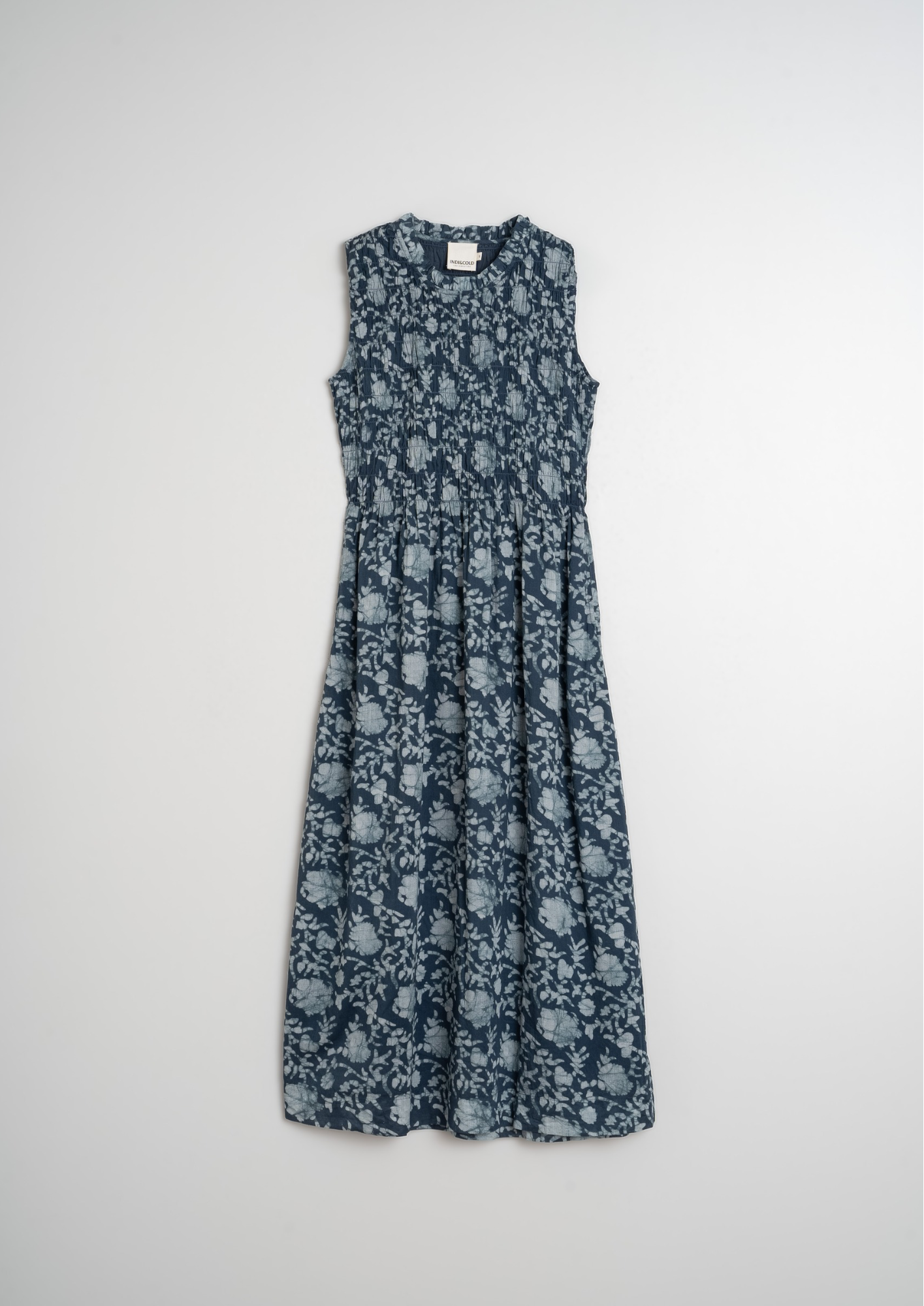 Indi & Cold Indigo Organic Cotton Woven Dress