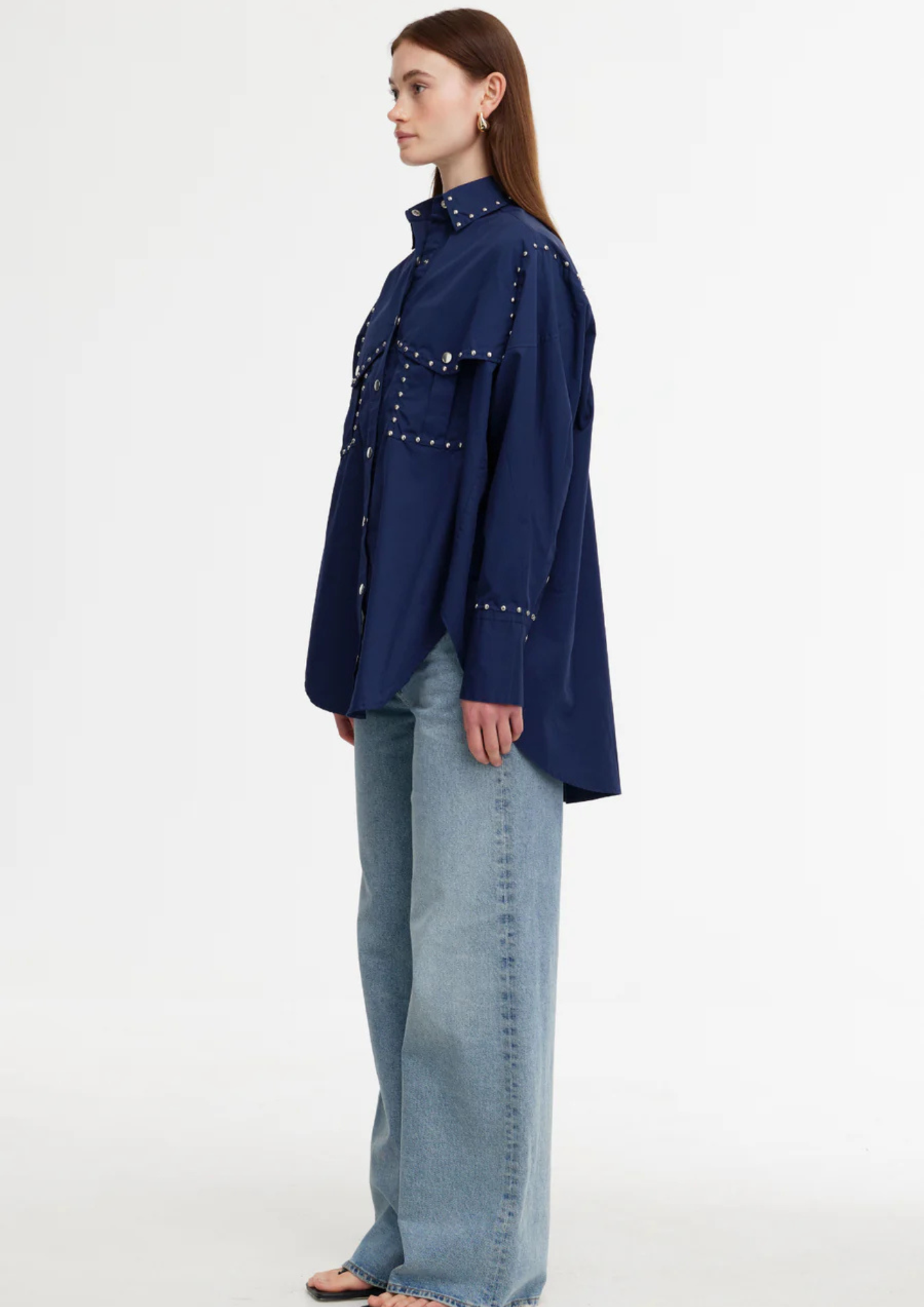 Kinney Ashley Shirt - Indigo