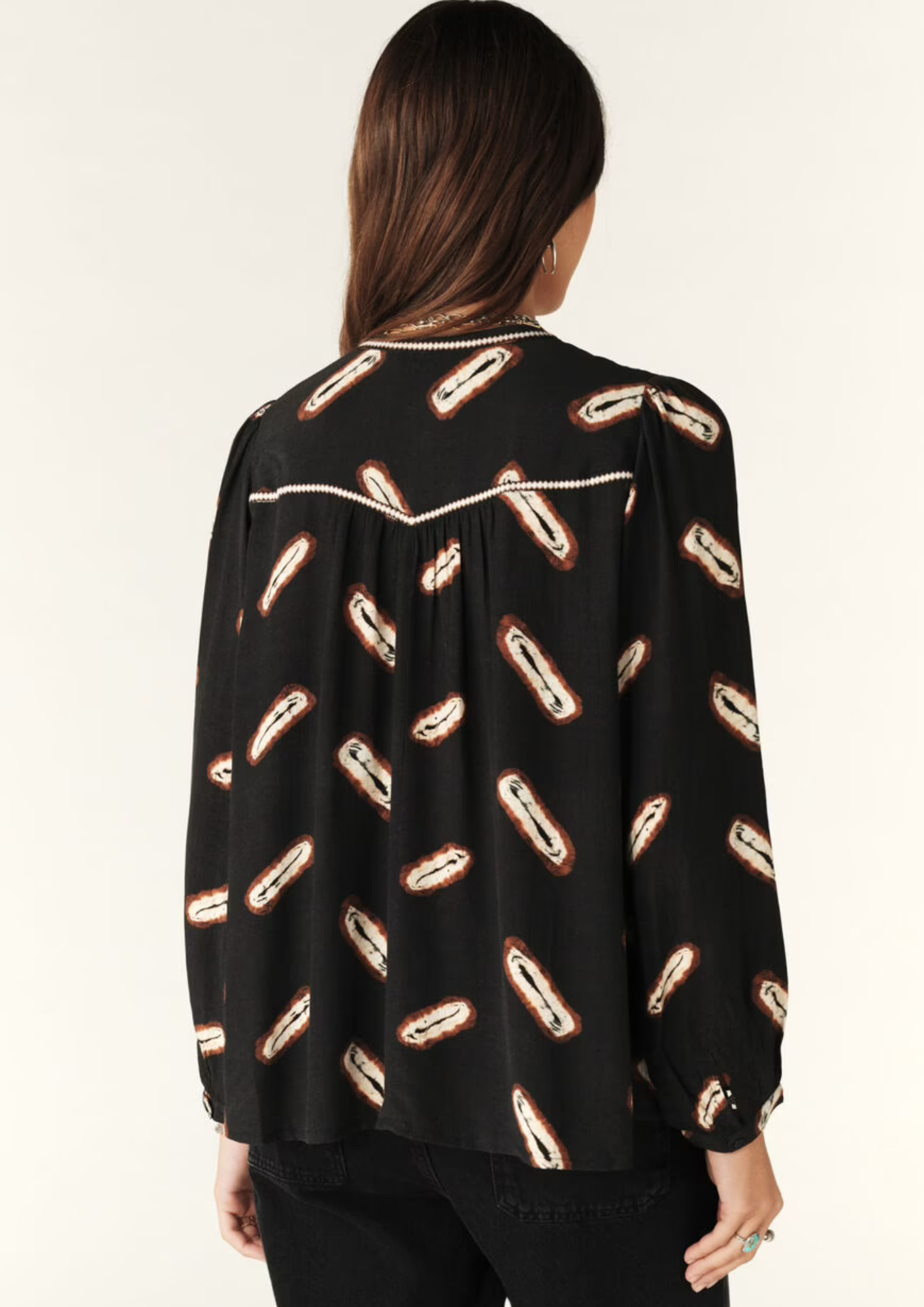 Ba&sh Capella Coffee Top - Noir
