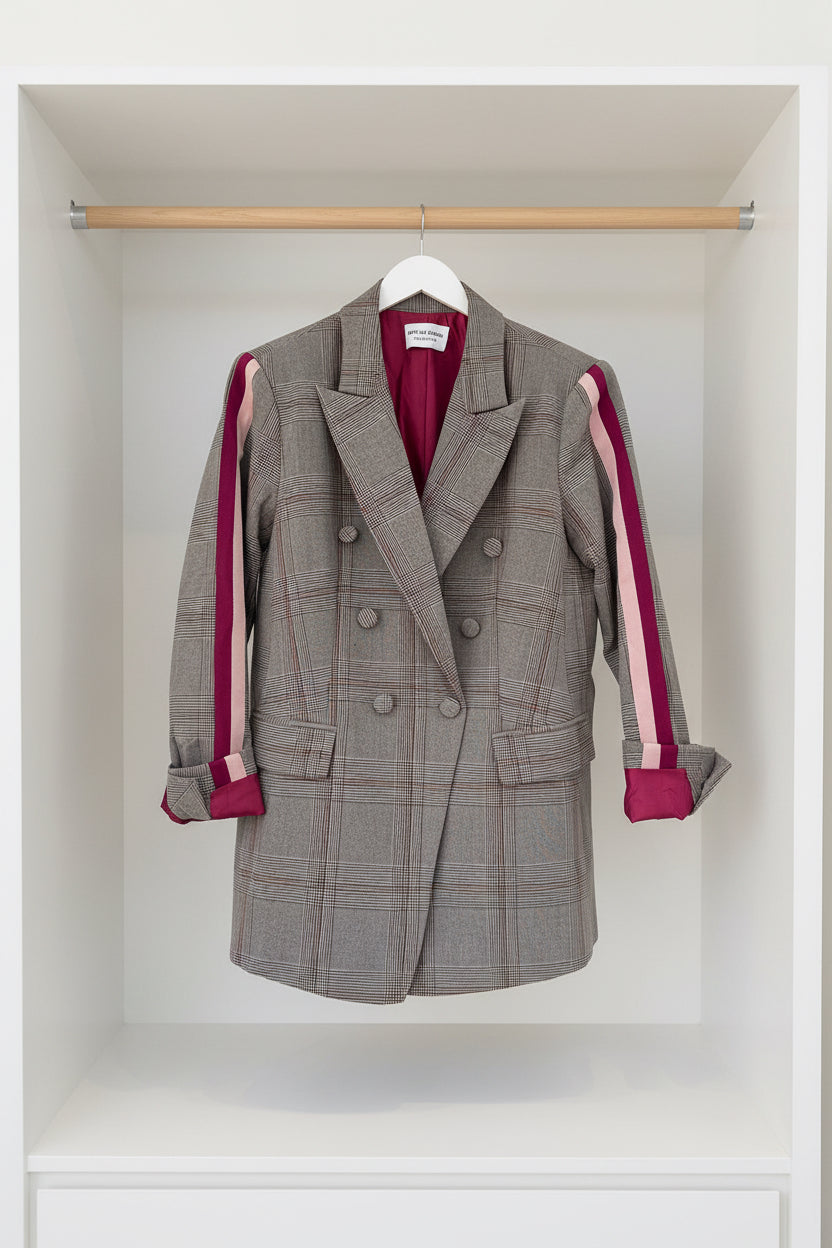 Sophie Moran Blazer - Grey Check
