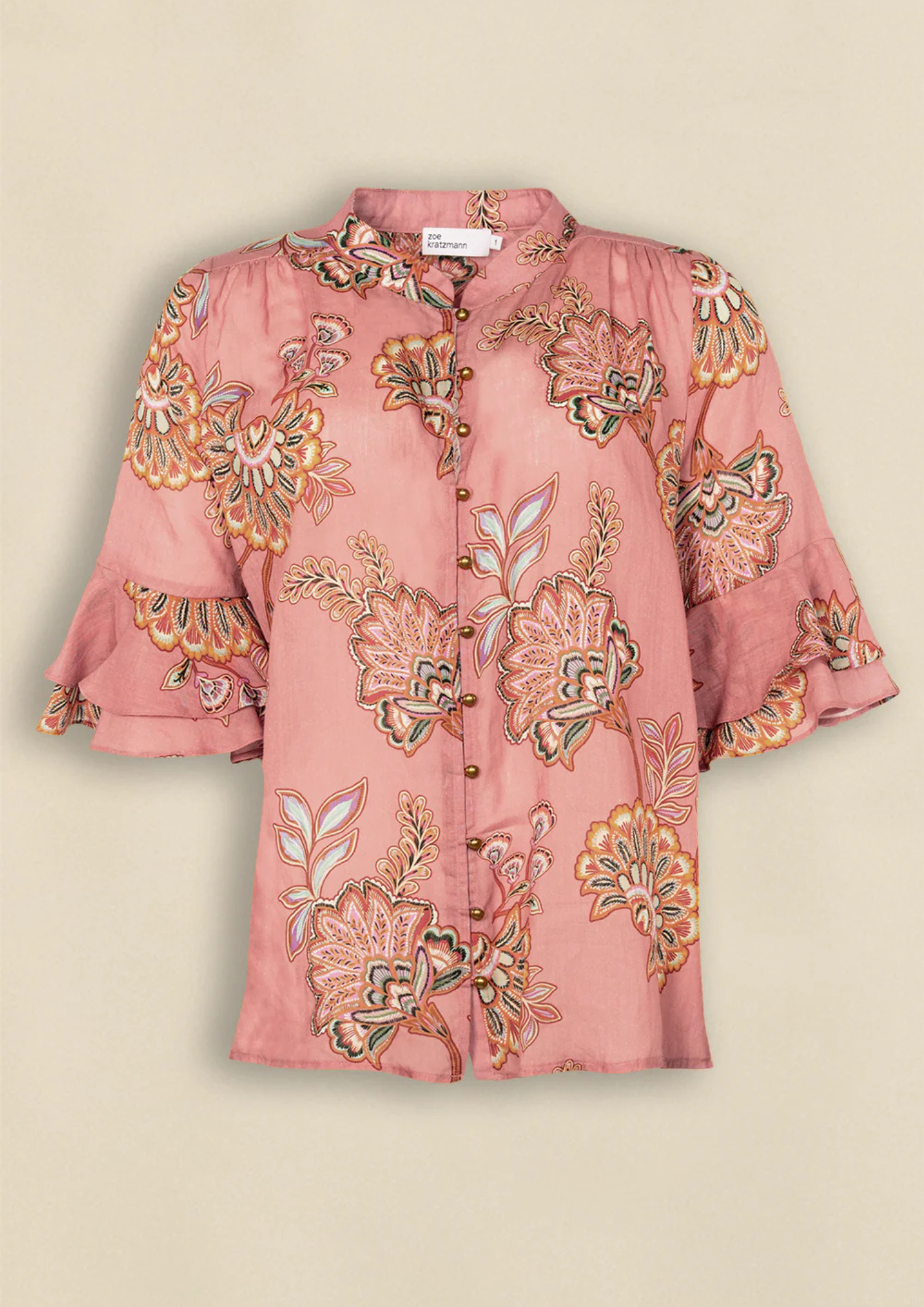 Zoe Kratzmann Fluctuate Top - Kgari Bloom