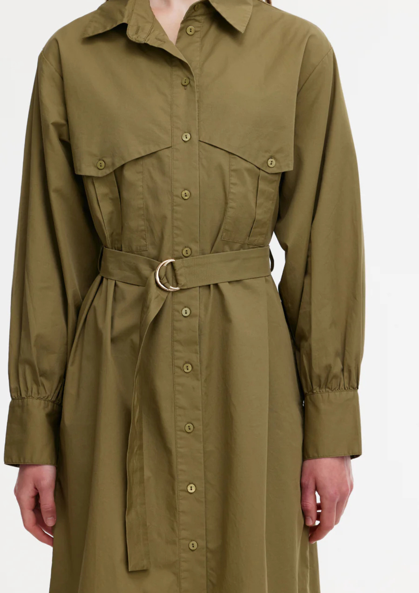 Kinney - Margot Dress - Olive