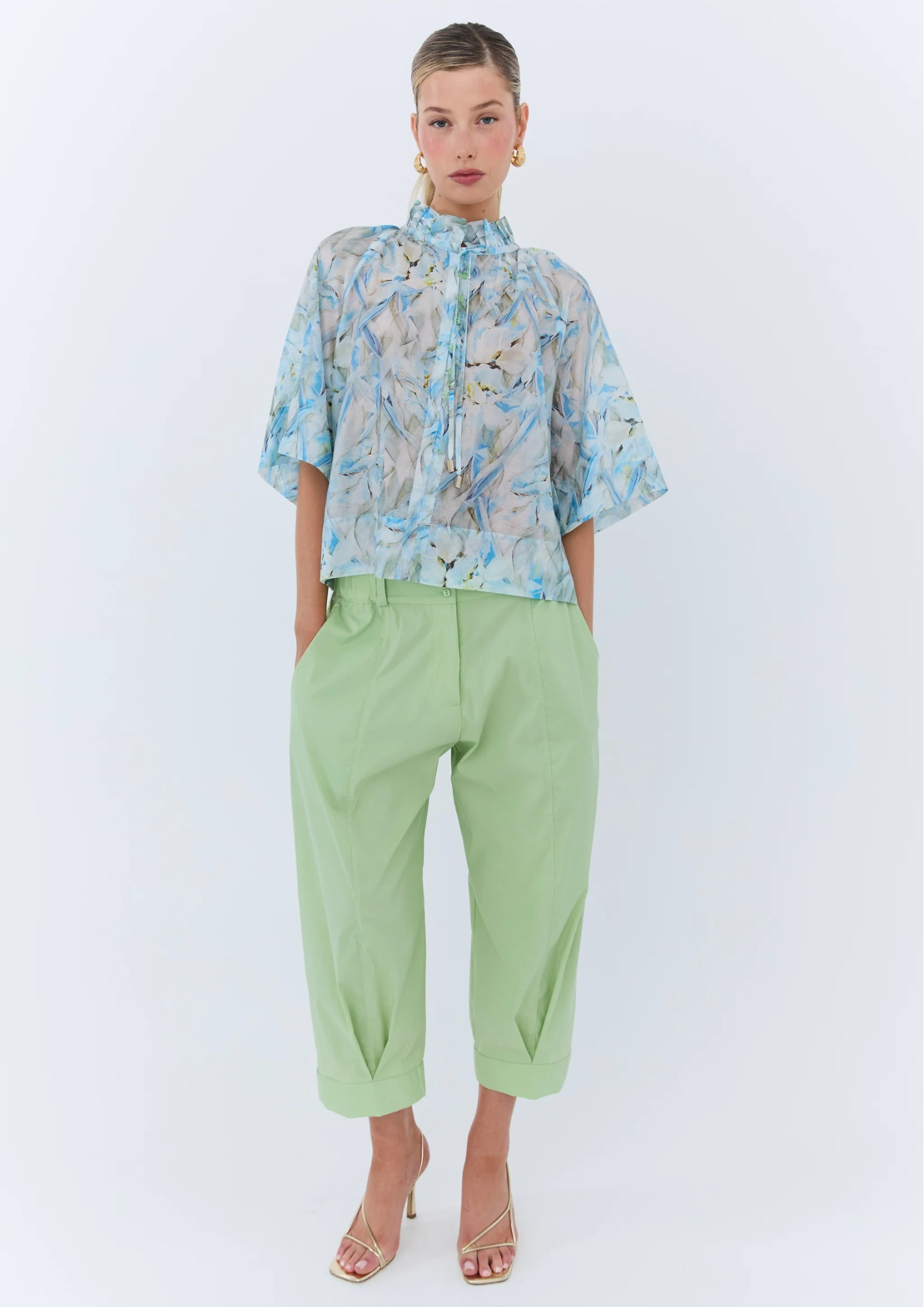 Eder - Konstantina Blouse - Blue