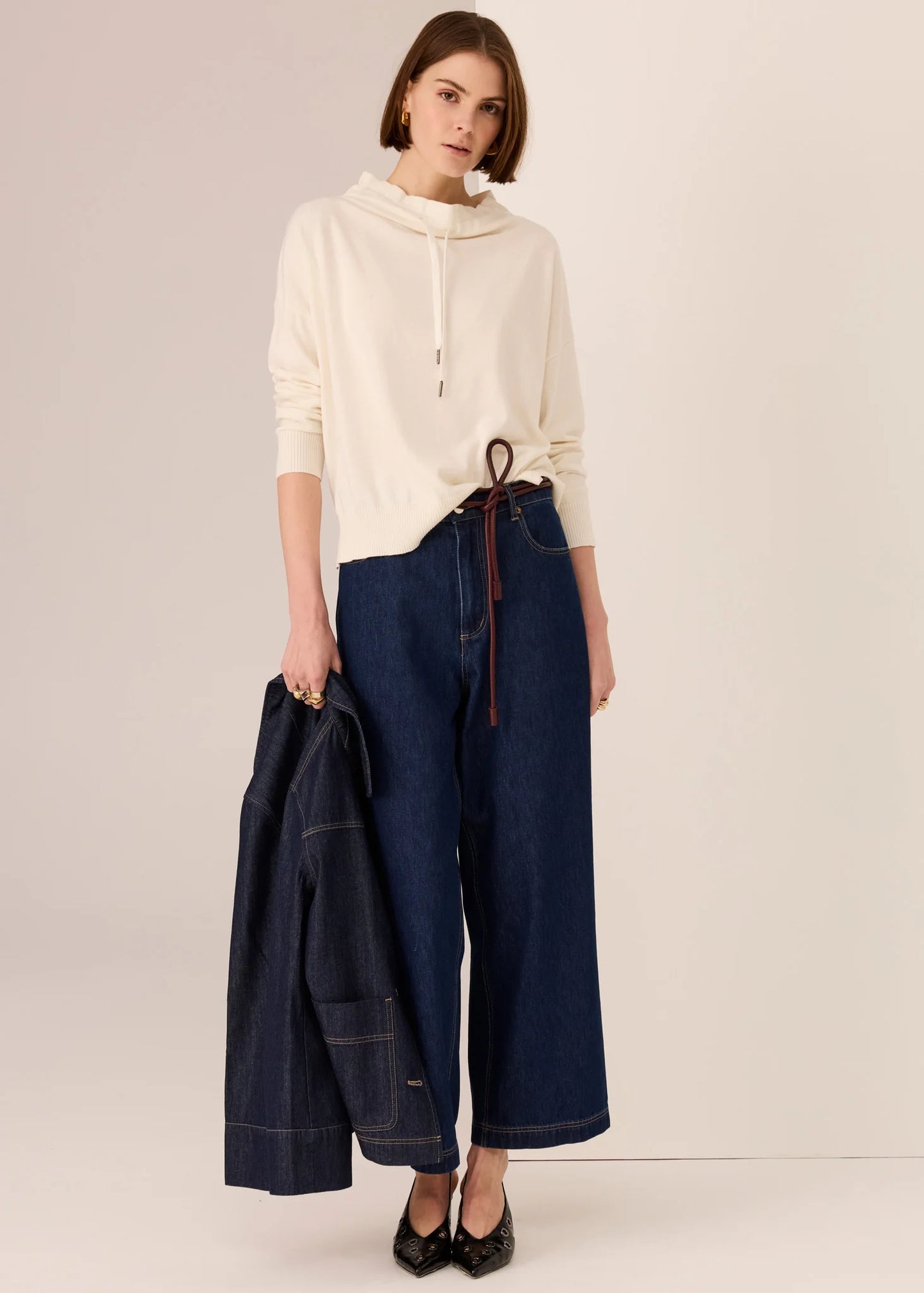 POL - Rowan Drawcord Knit - Ivory