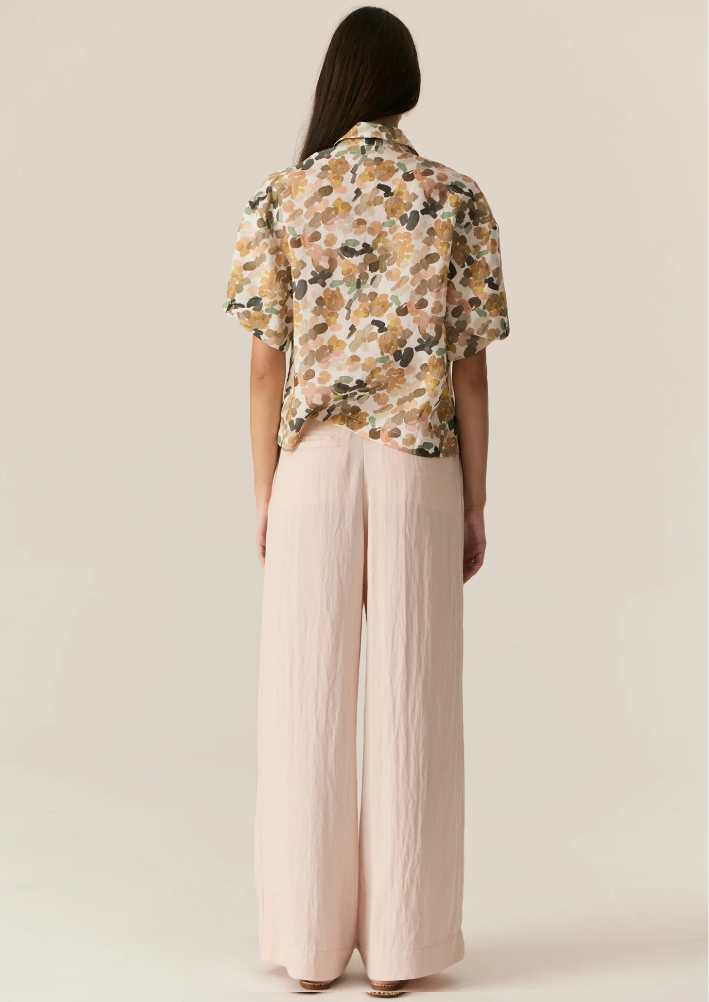 POL Speckle Shirt - Speckle Print