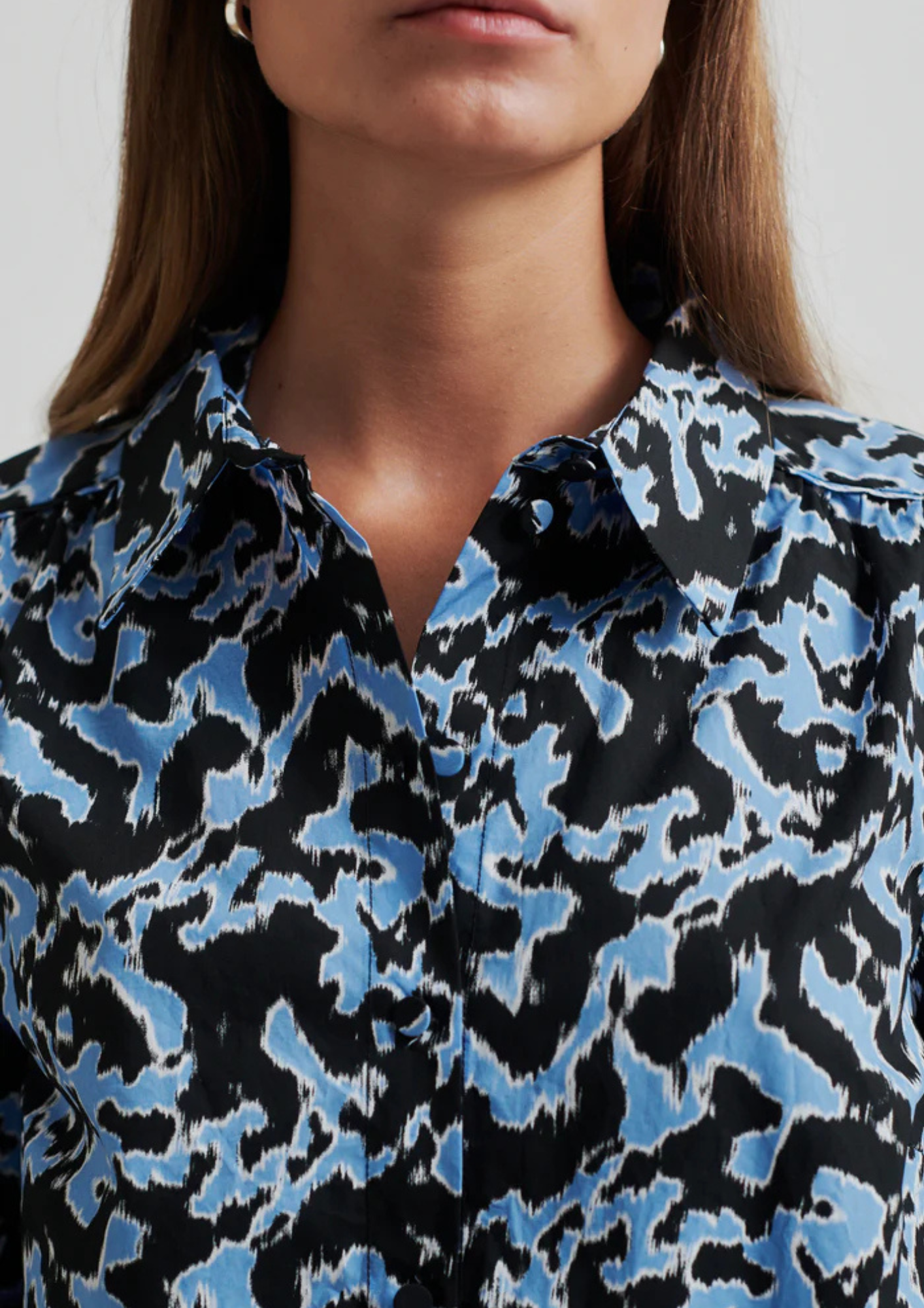 Second Female Klara Printed Shirt - Marina