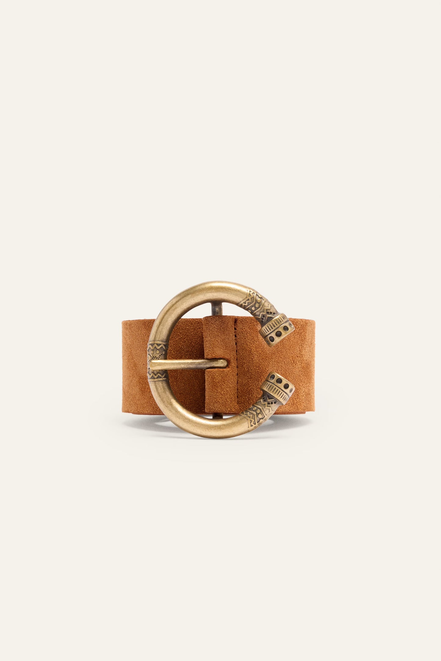 BA&SH - Barla cognac belt