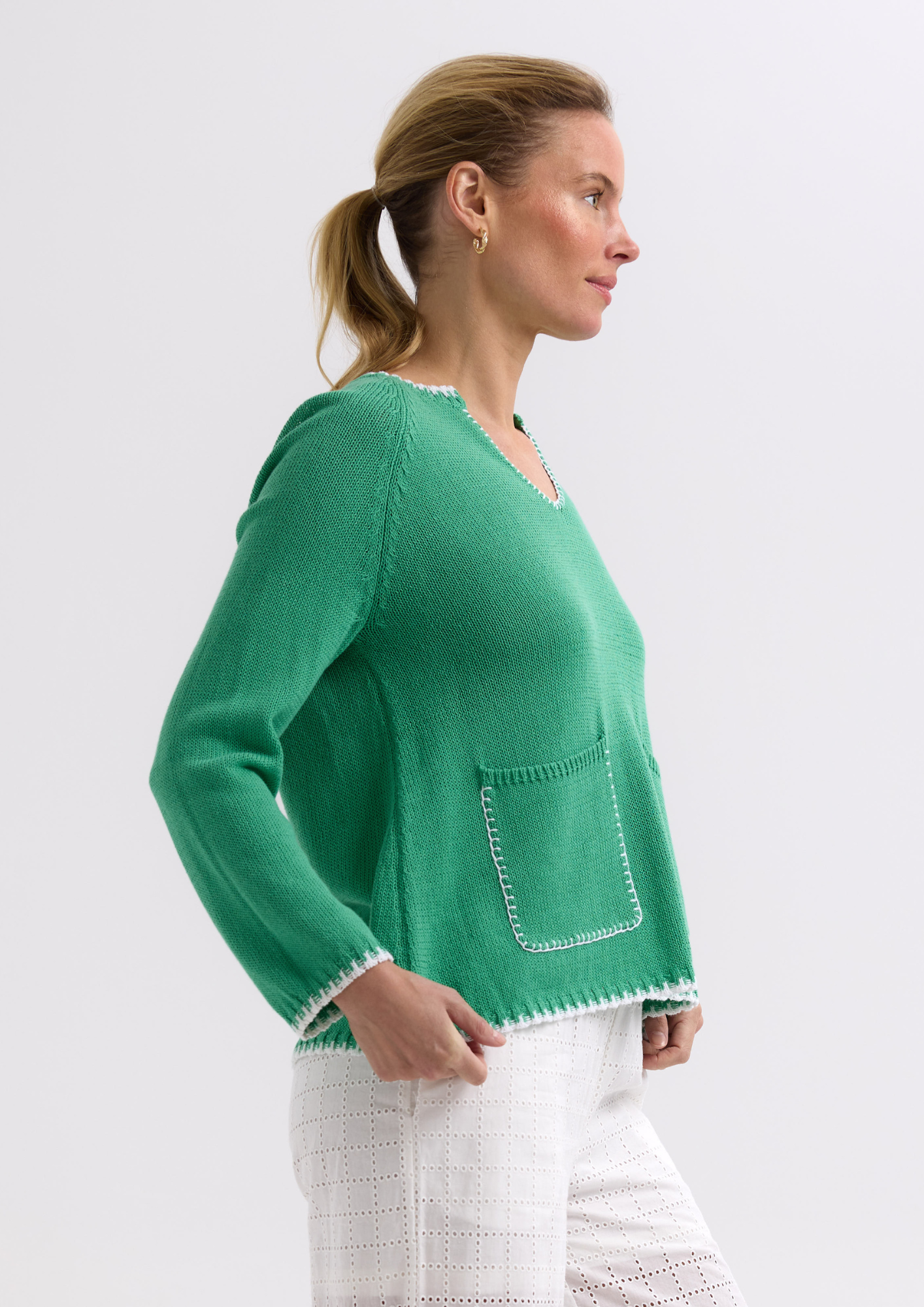 ZP7721 Hand Work Trim A-Line - Apple