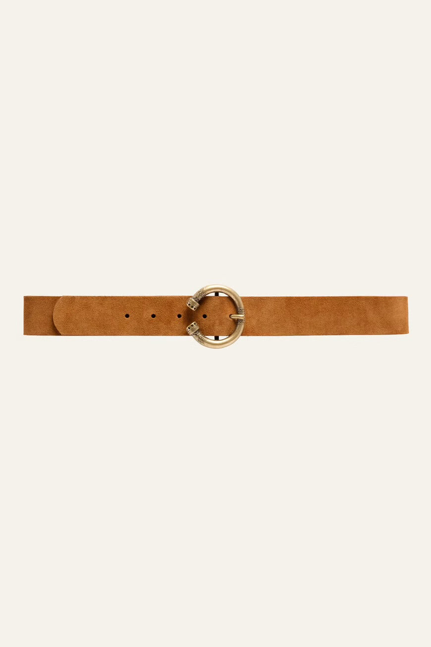 BA&SH - Barla cognac belt