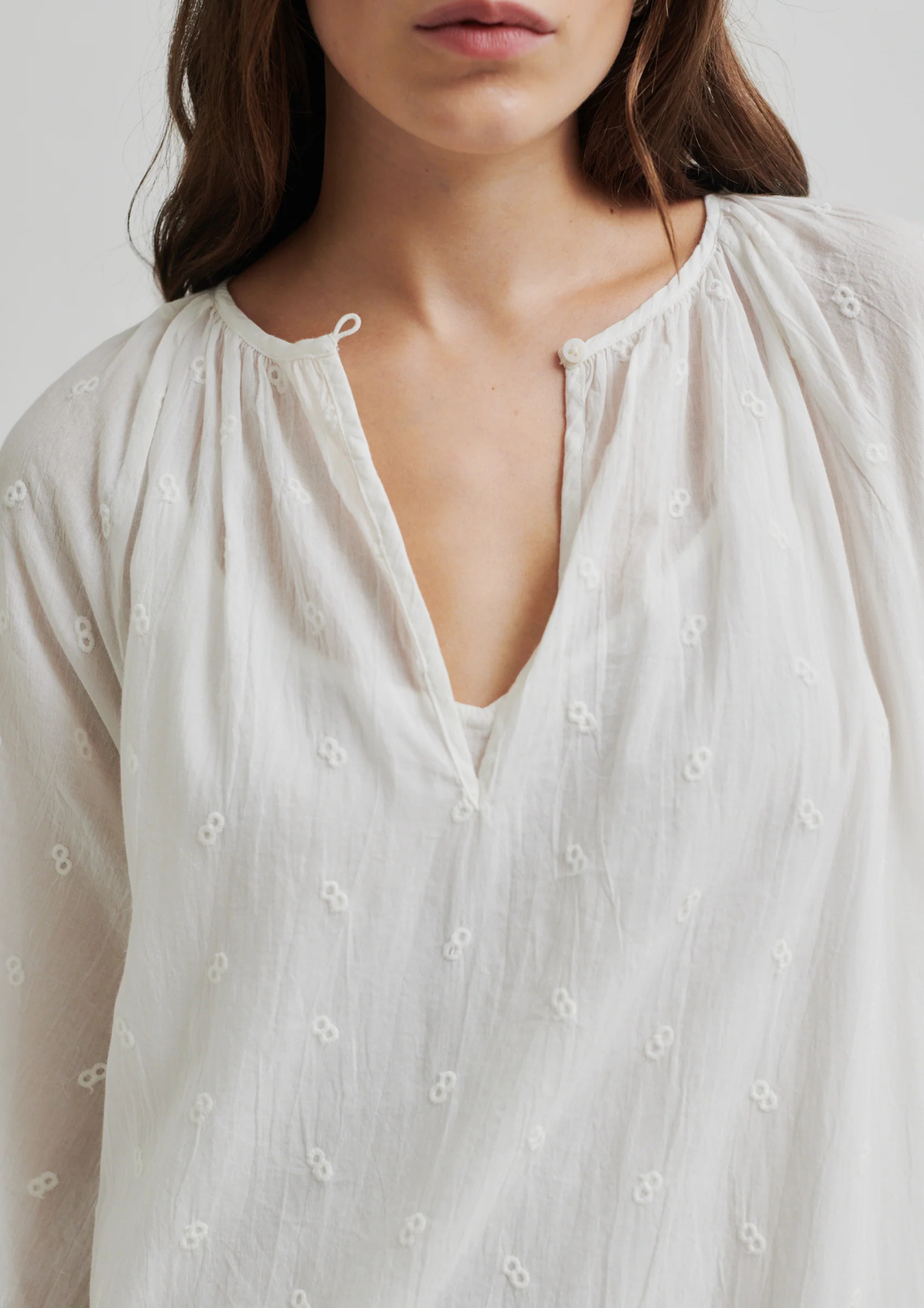 Second Female Ericae Dress - White Alyssum