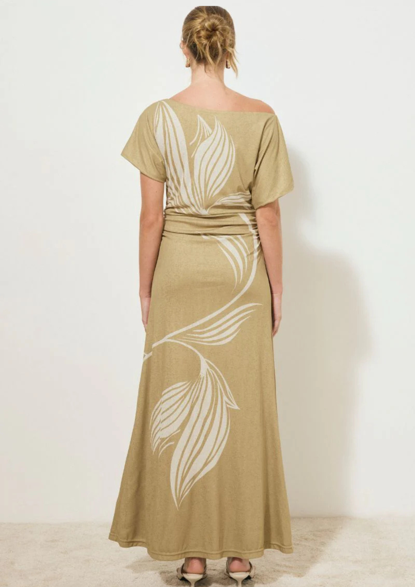 Mon Renn Affair Dress - Olive