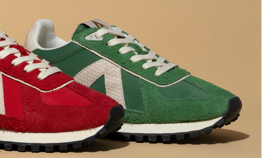 ASFVLT - Gate Shoe - Green Grey Snake Gold