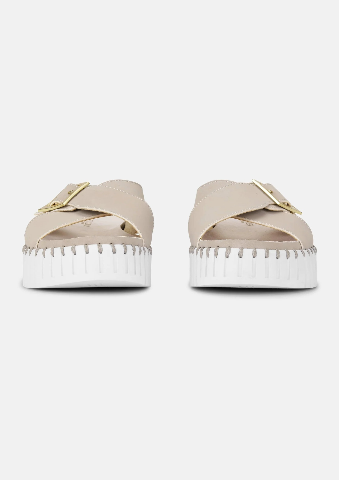 Ilse Jacobsen - Tulip Criss Cross Shoes Atmosphere White - Tulip1033
