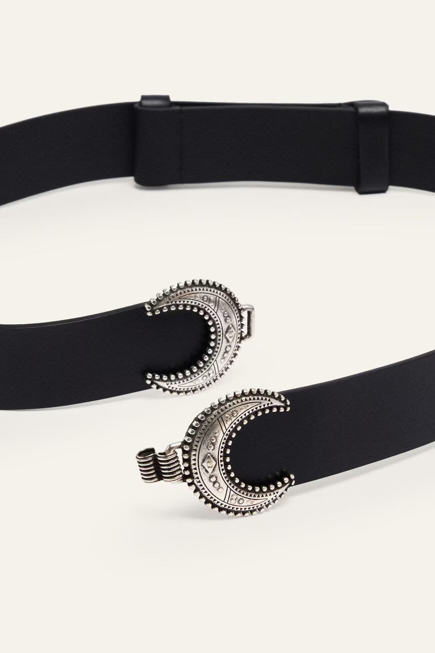 BA&SH - Bamy noir belt