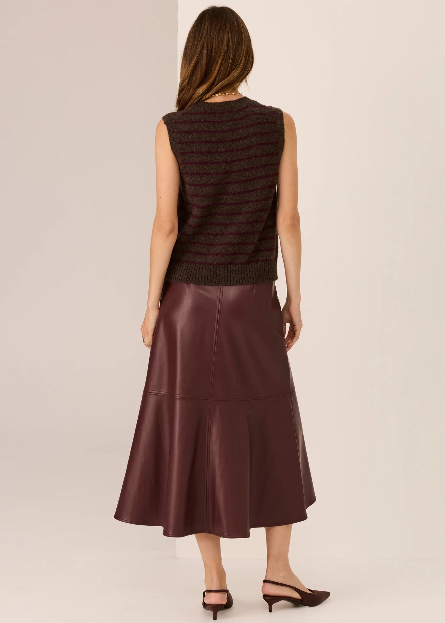 POL - Hugo Skirt - Merlot