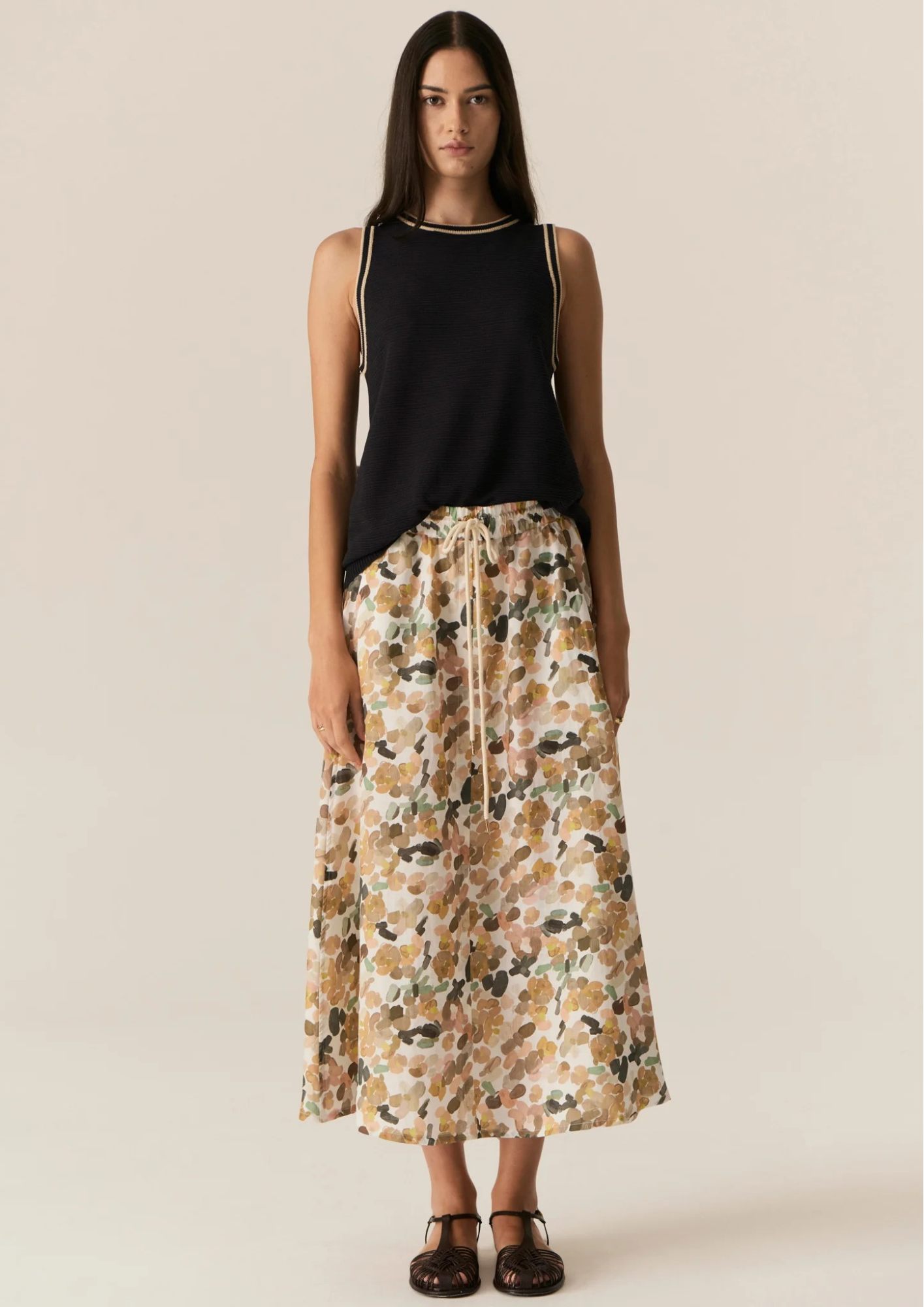 POL Speckle Skirt - Speckle Print