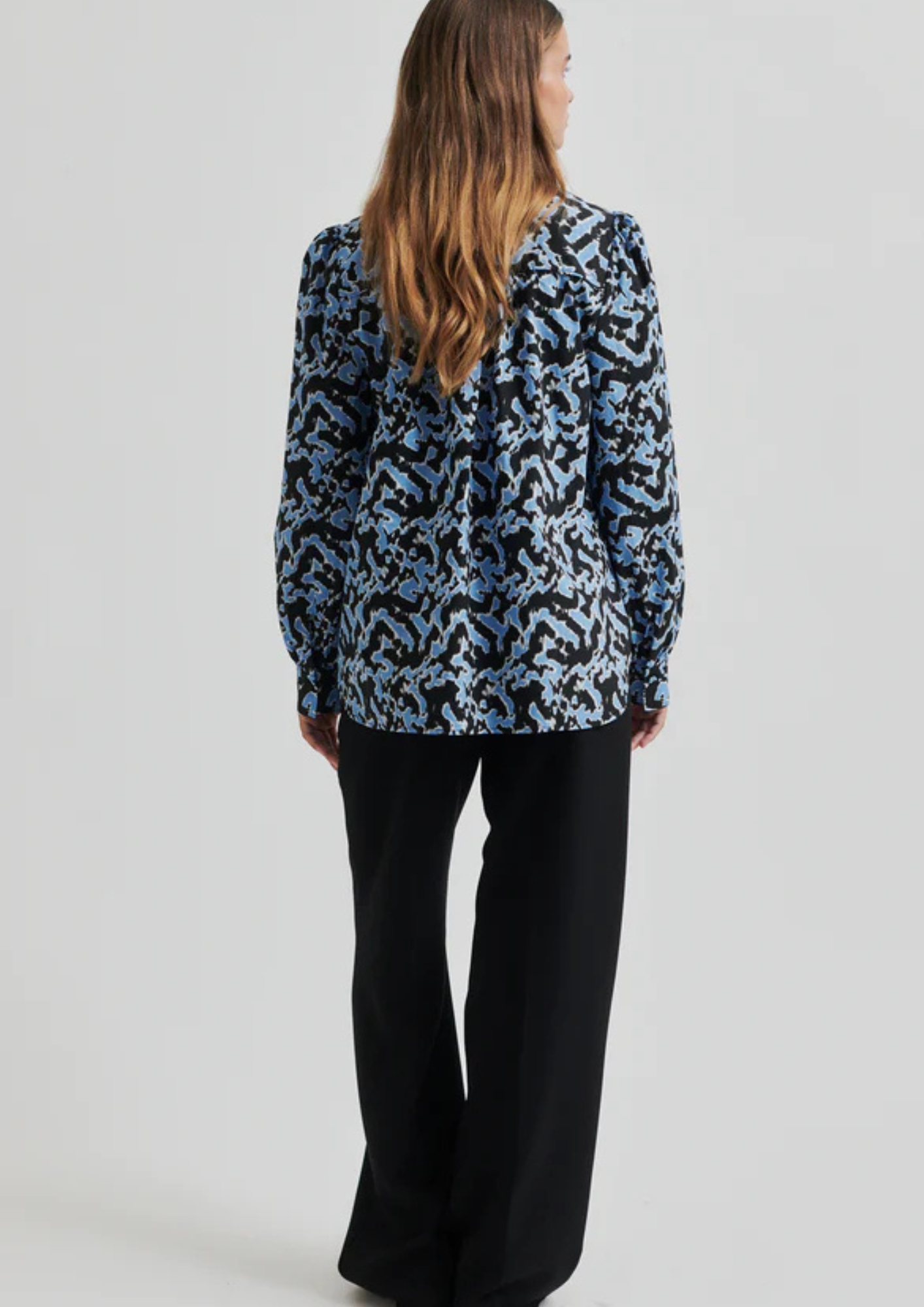 Second Female Klara Printed Shirt - Marina