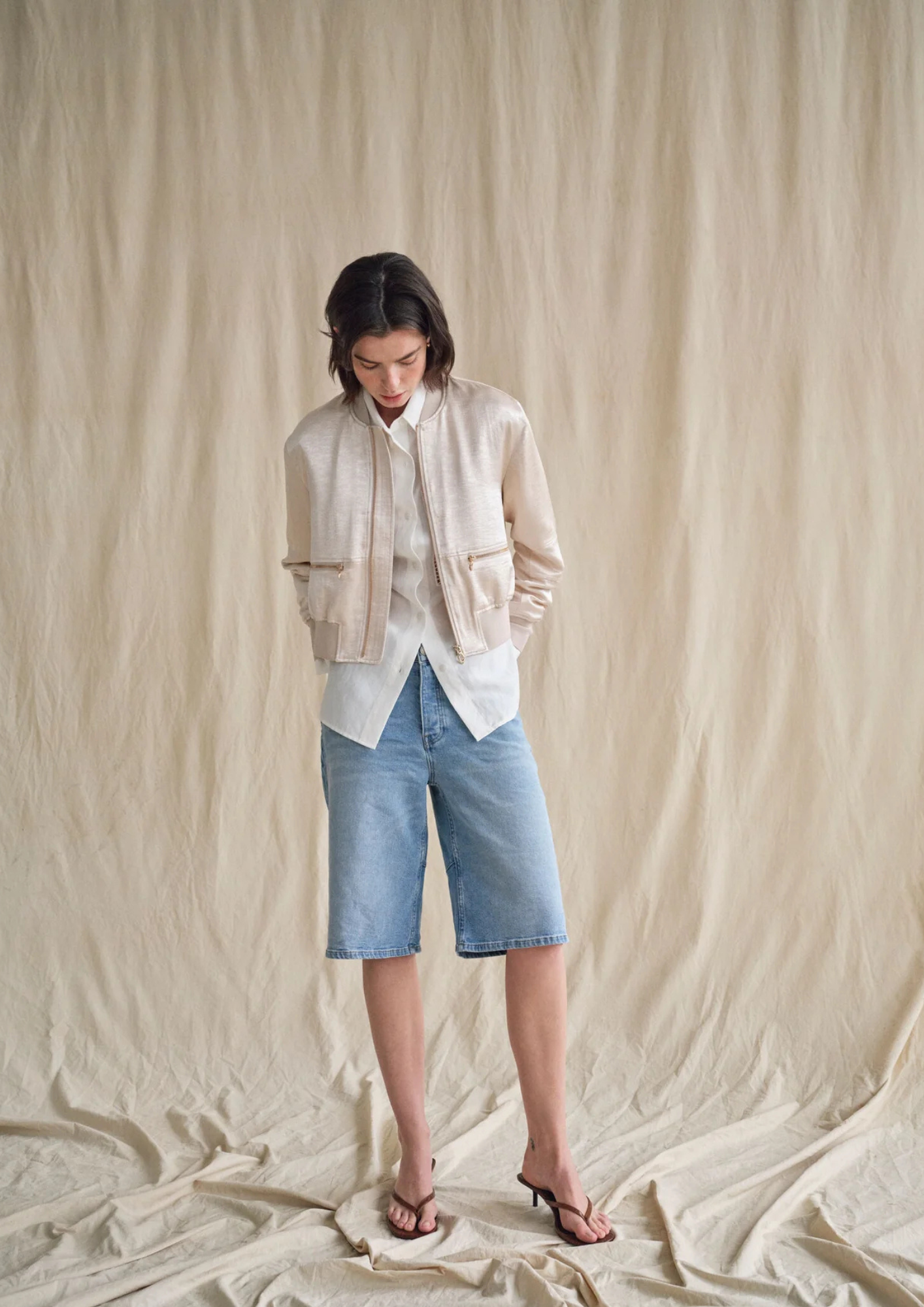 Mos Mosh - Cate Elna Jacket - Sheer Bliss