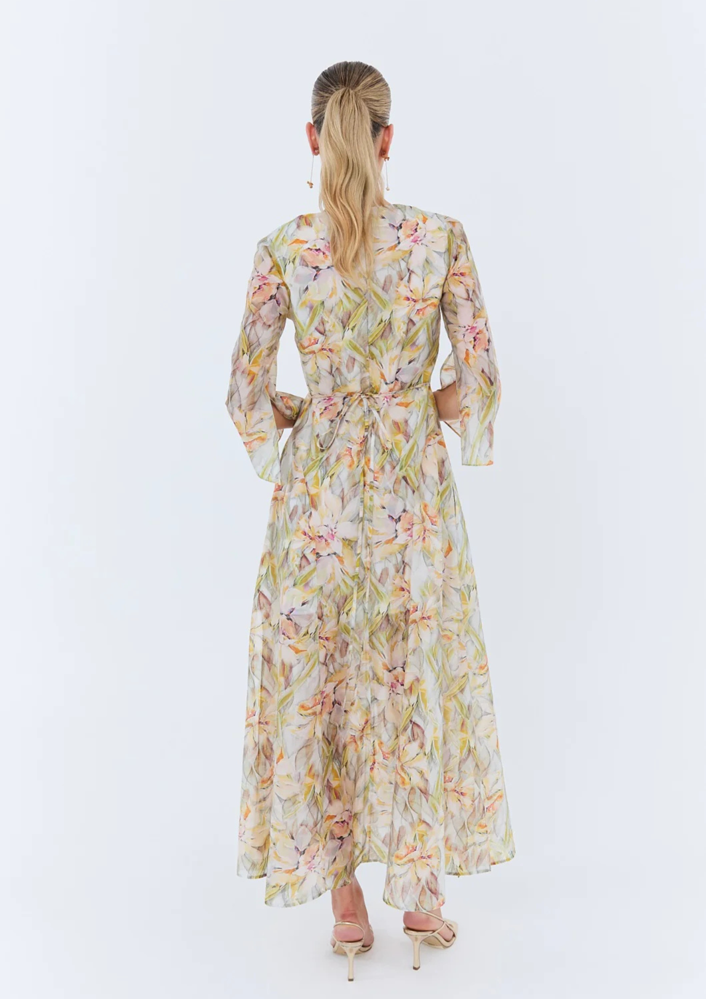 Eder - Camille Dress - Floral Mustard