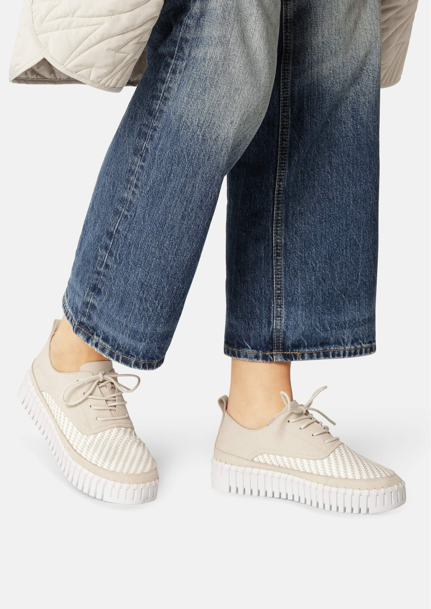 Ilse Jacobsen - Tulip Shoes TULIP4094 Wheat/White