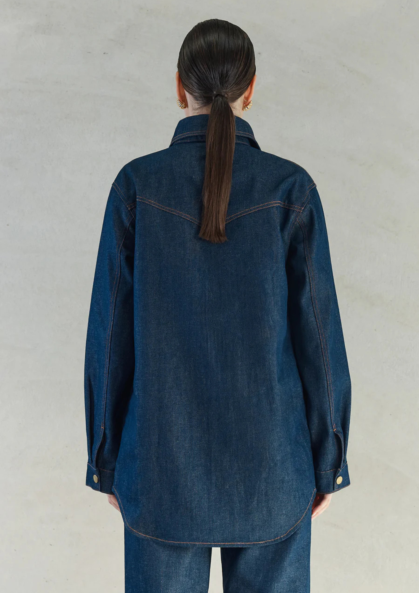 Sofia Irina - Josefina Denim Shirt - Indigo