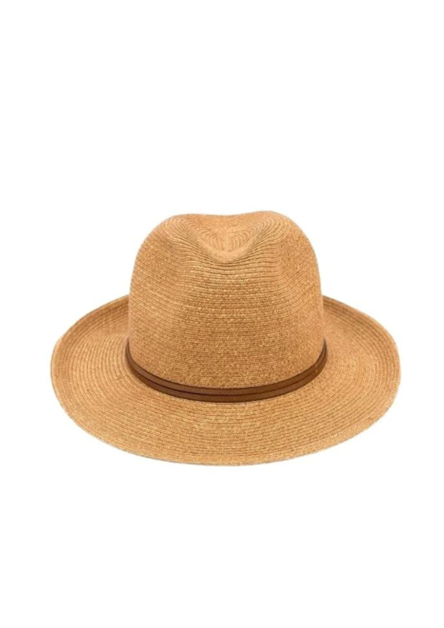 Travaux En Cours - Borsalino Hat Leather Strap Havane