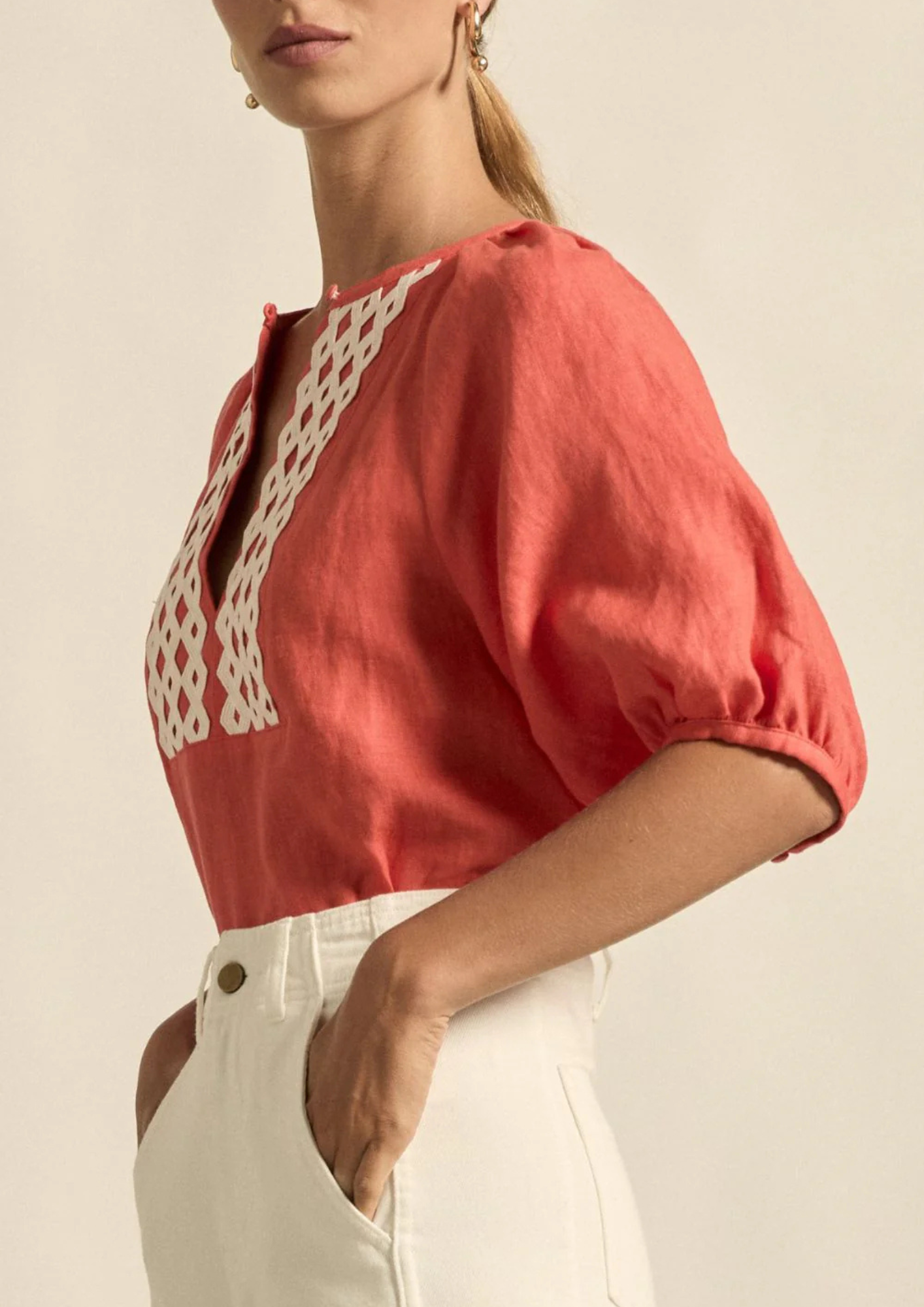 Zoe Kratzmann Kilter Top - Melon