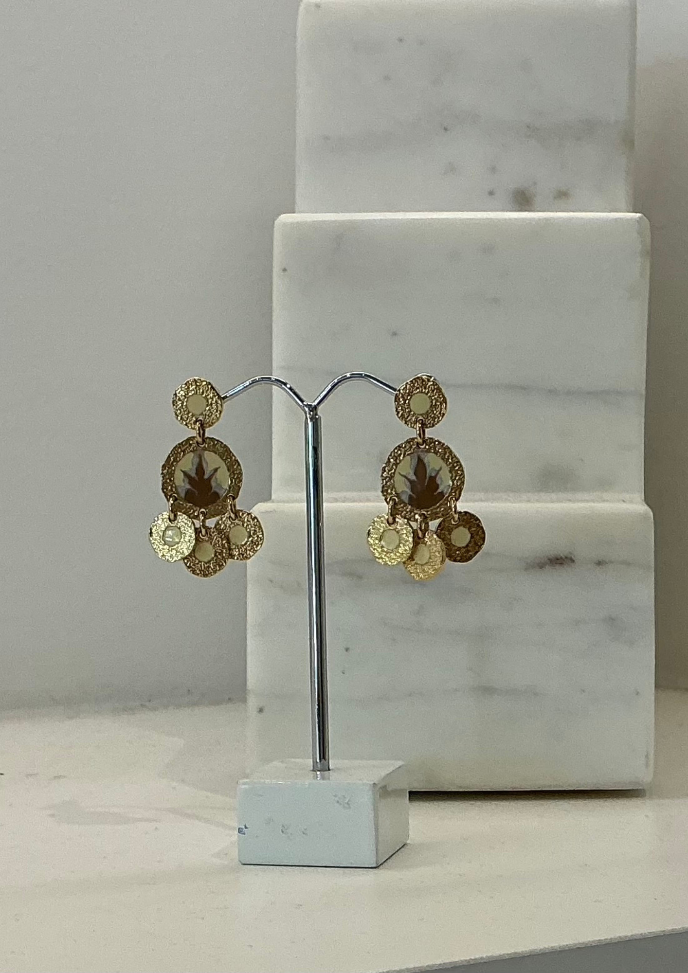 Gas Bijoux - Earrings Illusion Gold