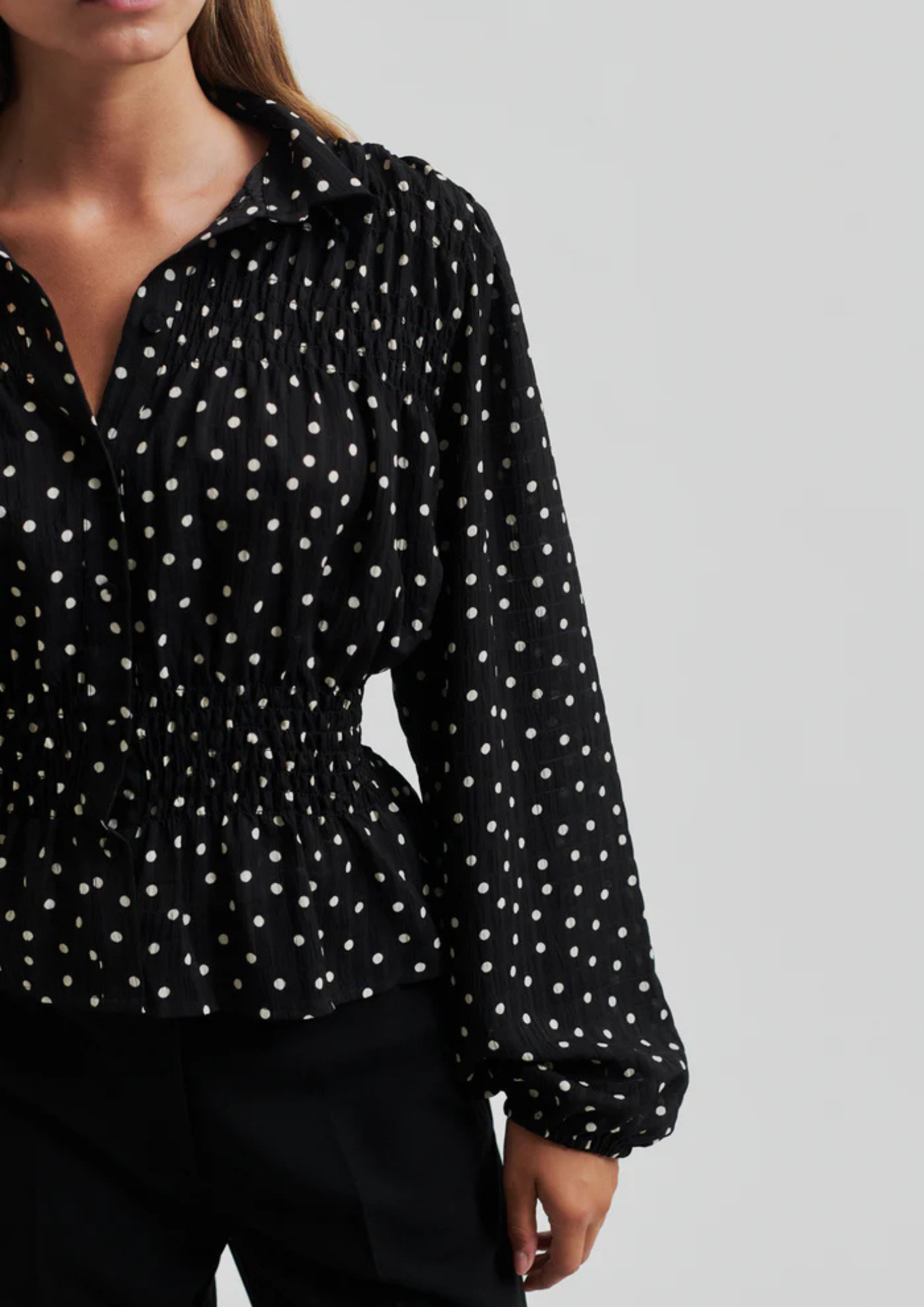 Second Female Tuva Spot Print Shirt